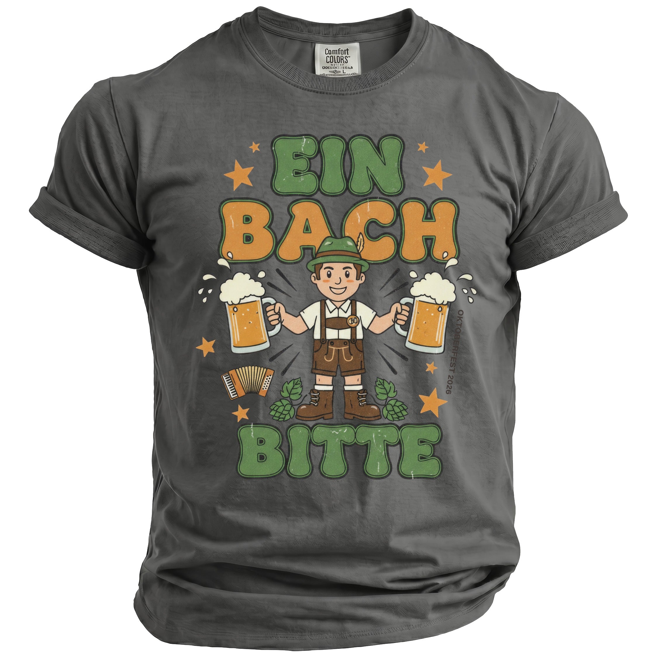Retro Oktoberfest Beer T-Shirt - Midnight Gents