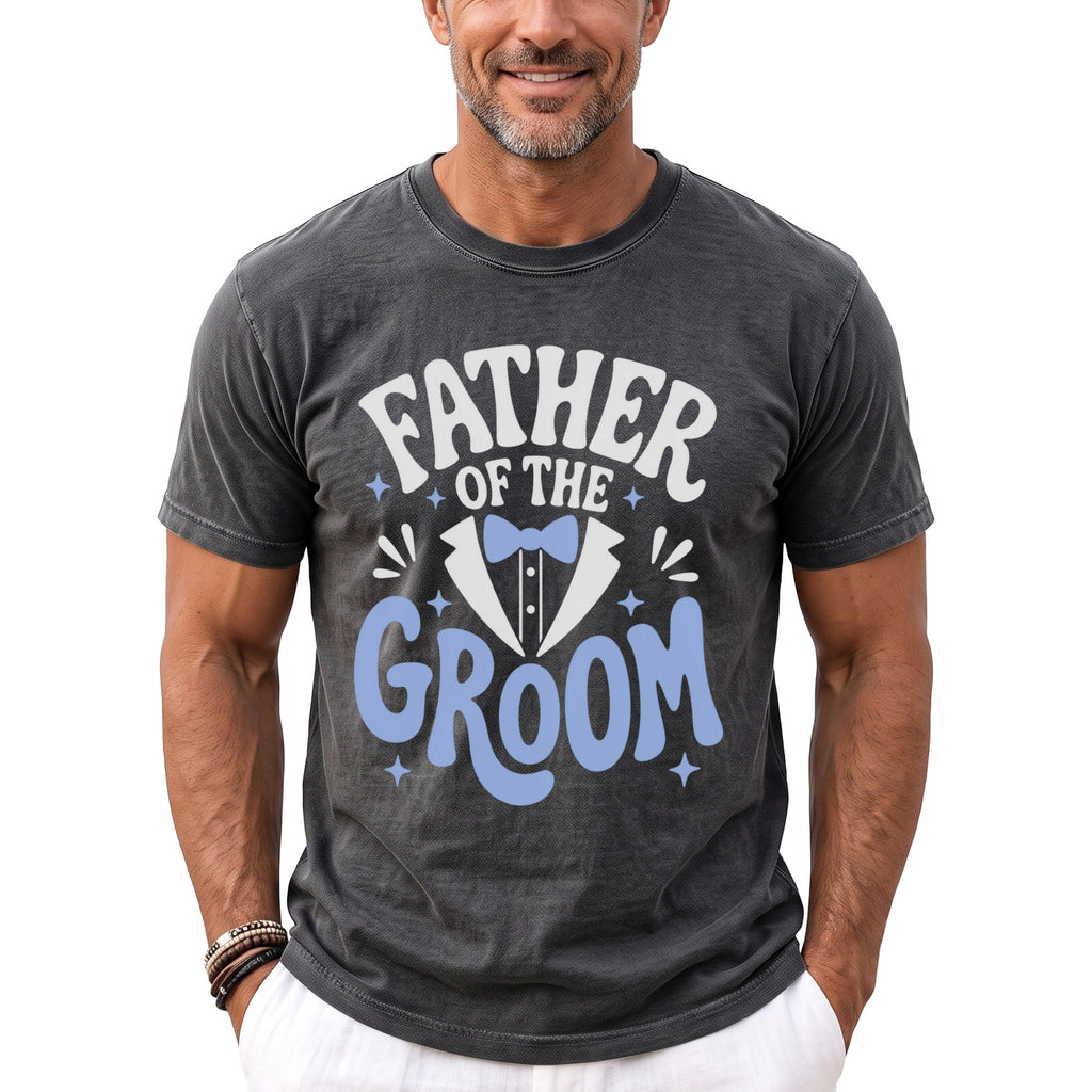 Celebration Groom's Dad T-Shirt - Midnight Gents