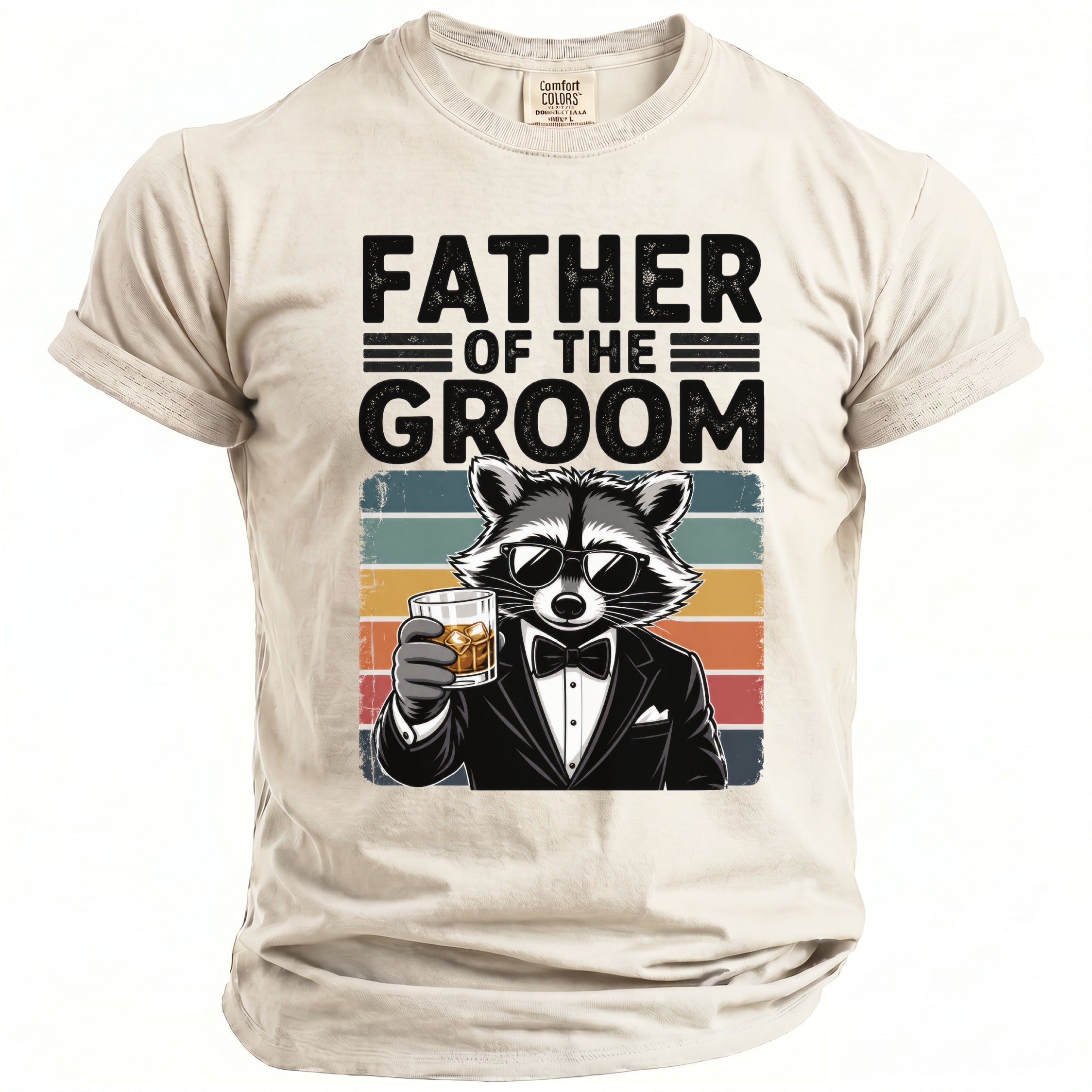 Father Groom Party T-Shirt - Midnight Gents