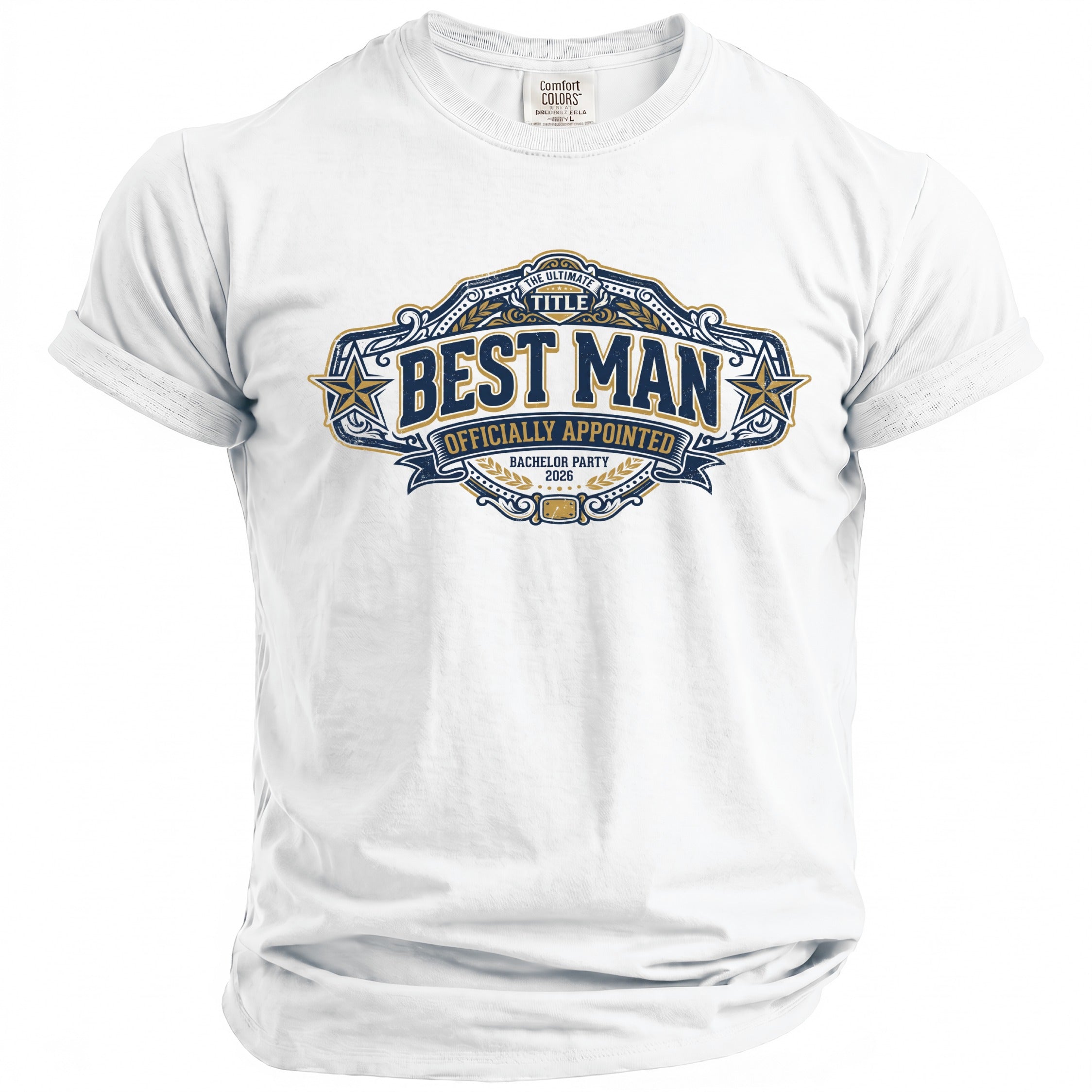 Ultimate Best Man T-Shirt - Midnight Gents