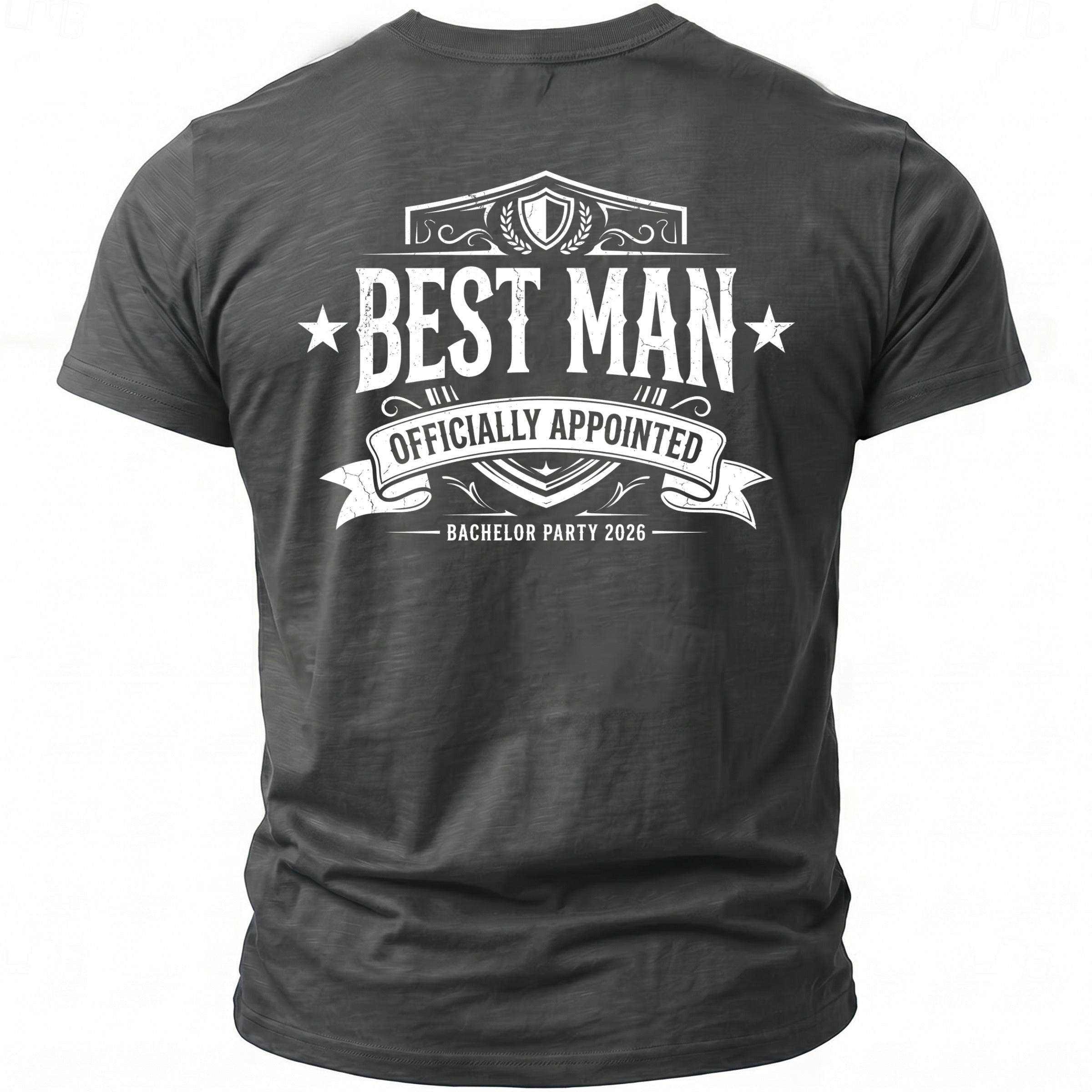 Elite Best Man T-Shirt - Midnight Gents