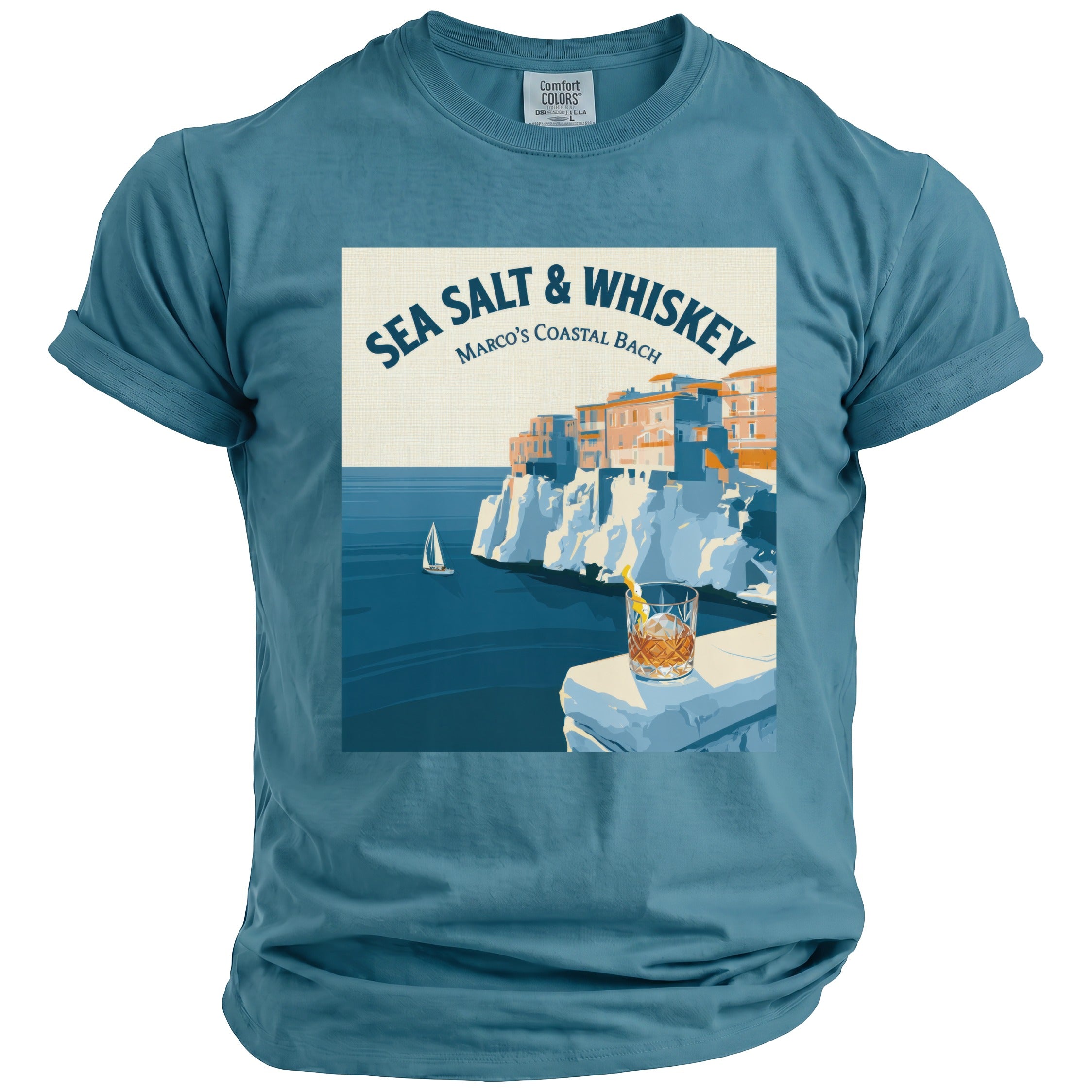 Coastal Bach Party Tee - Midnight Gents
