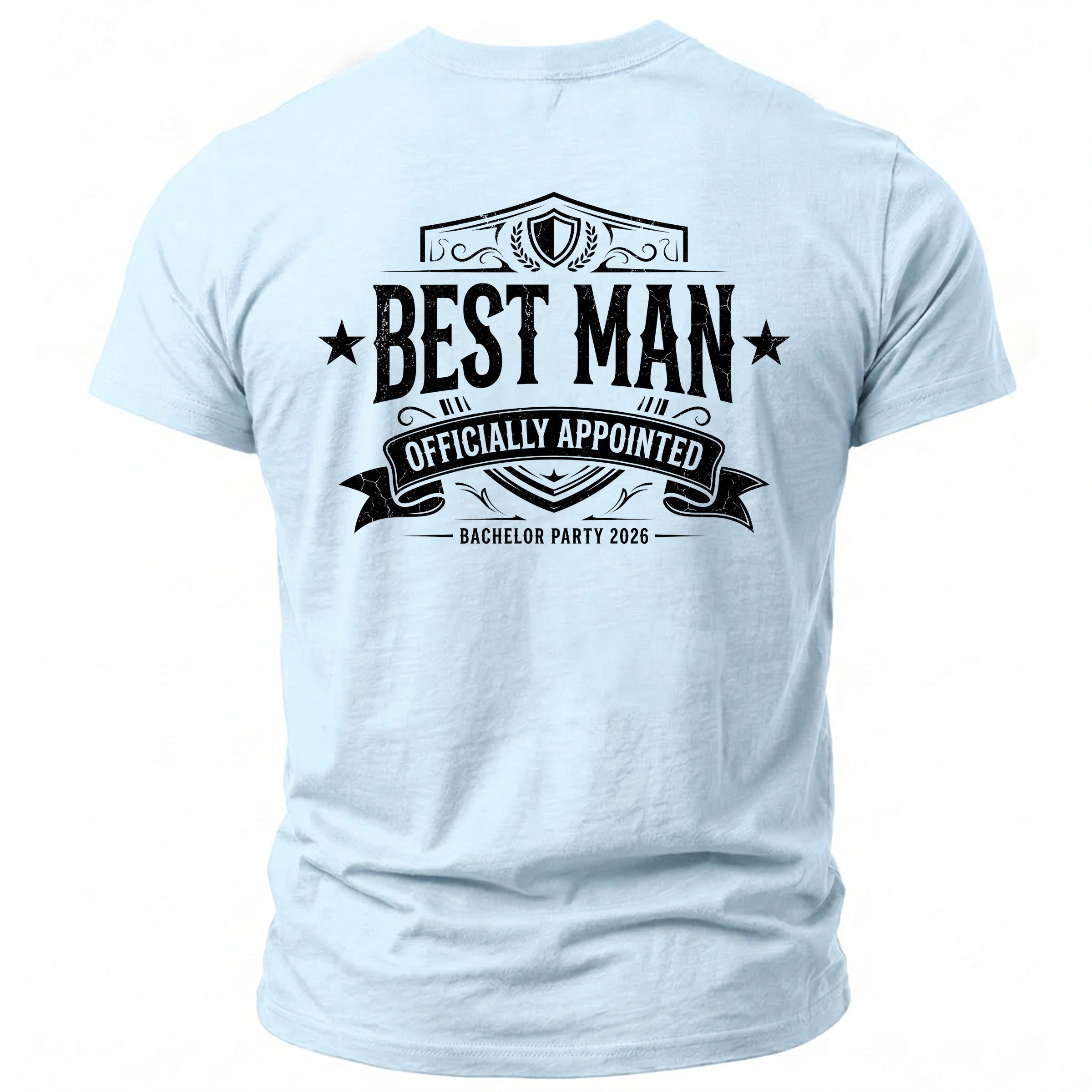Best Man Event T-Shirt - Midnight Gents