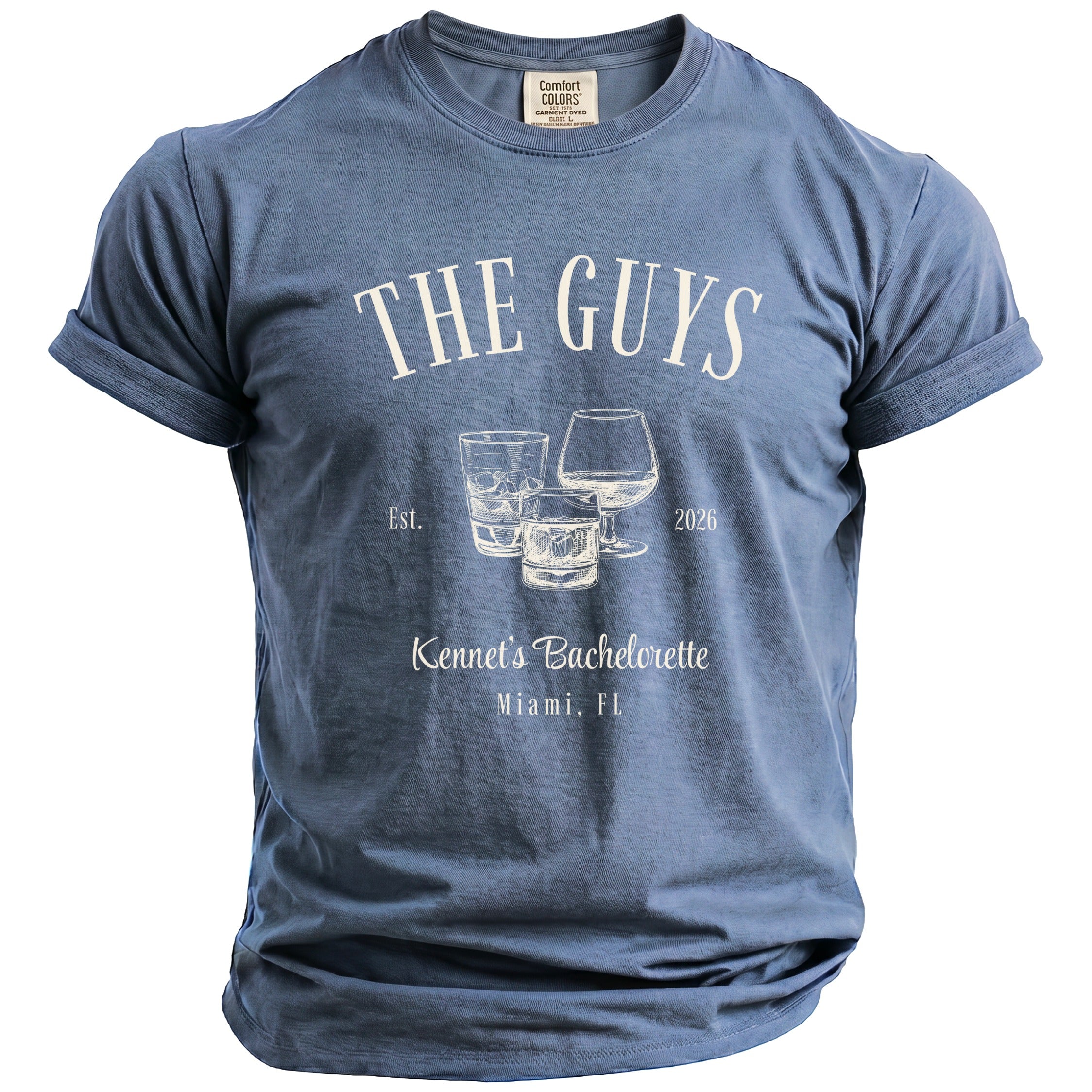 Groom & Guys Party T-Shirt - Midnight Gents