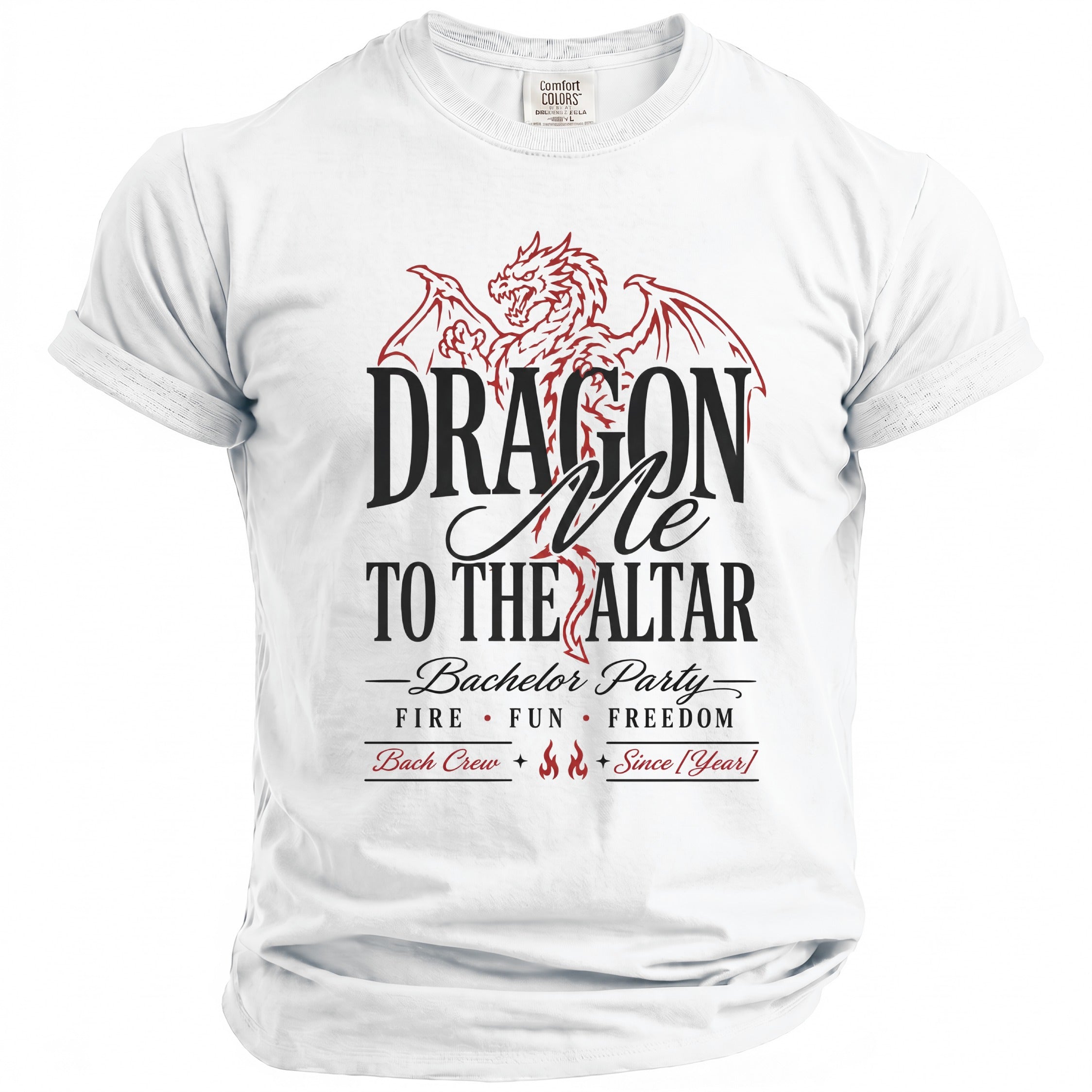 Dragon Altar Bachelor T-Shirt - Midnight Gents