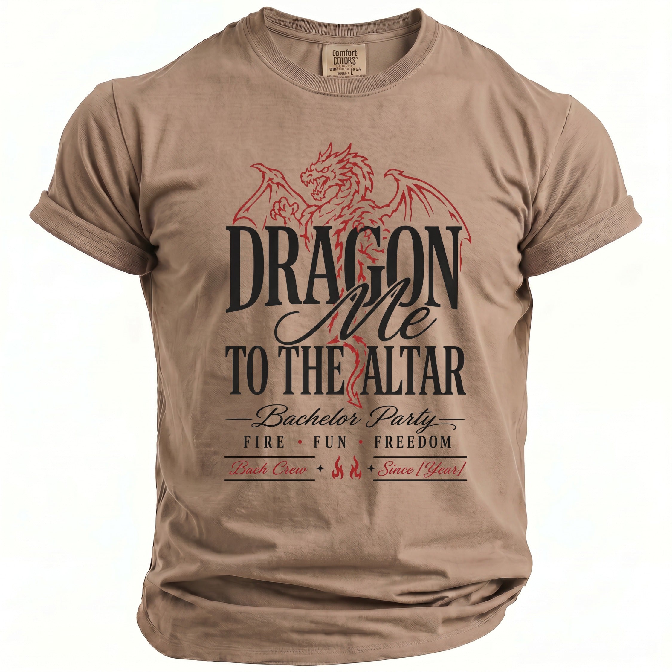 Dragon Altar Bachelor T-Shirt - Midnight Gents