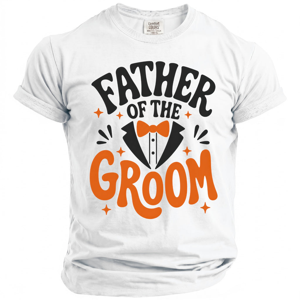 Celebration Groom's Dad T-Shirt - Midnight Gents