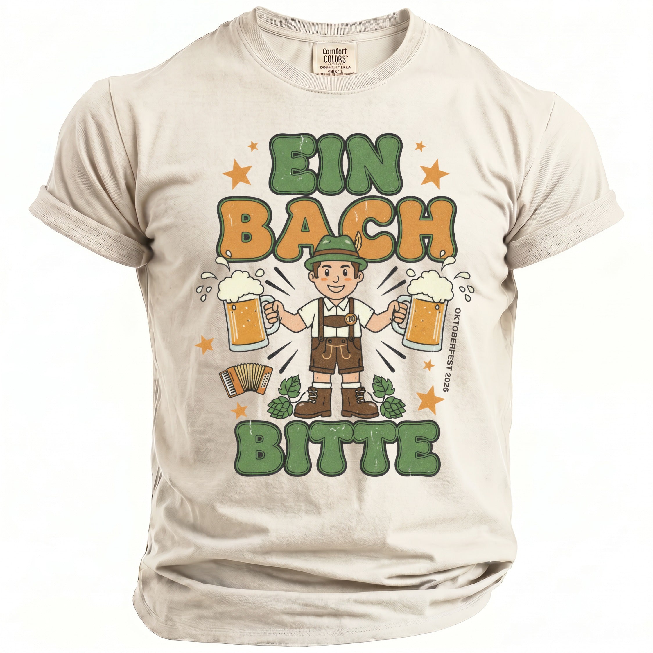 Retro Oktoberfest Beer T-Shirt - Midnight Gents