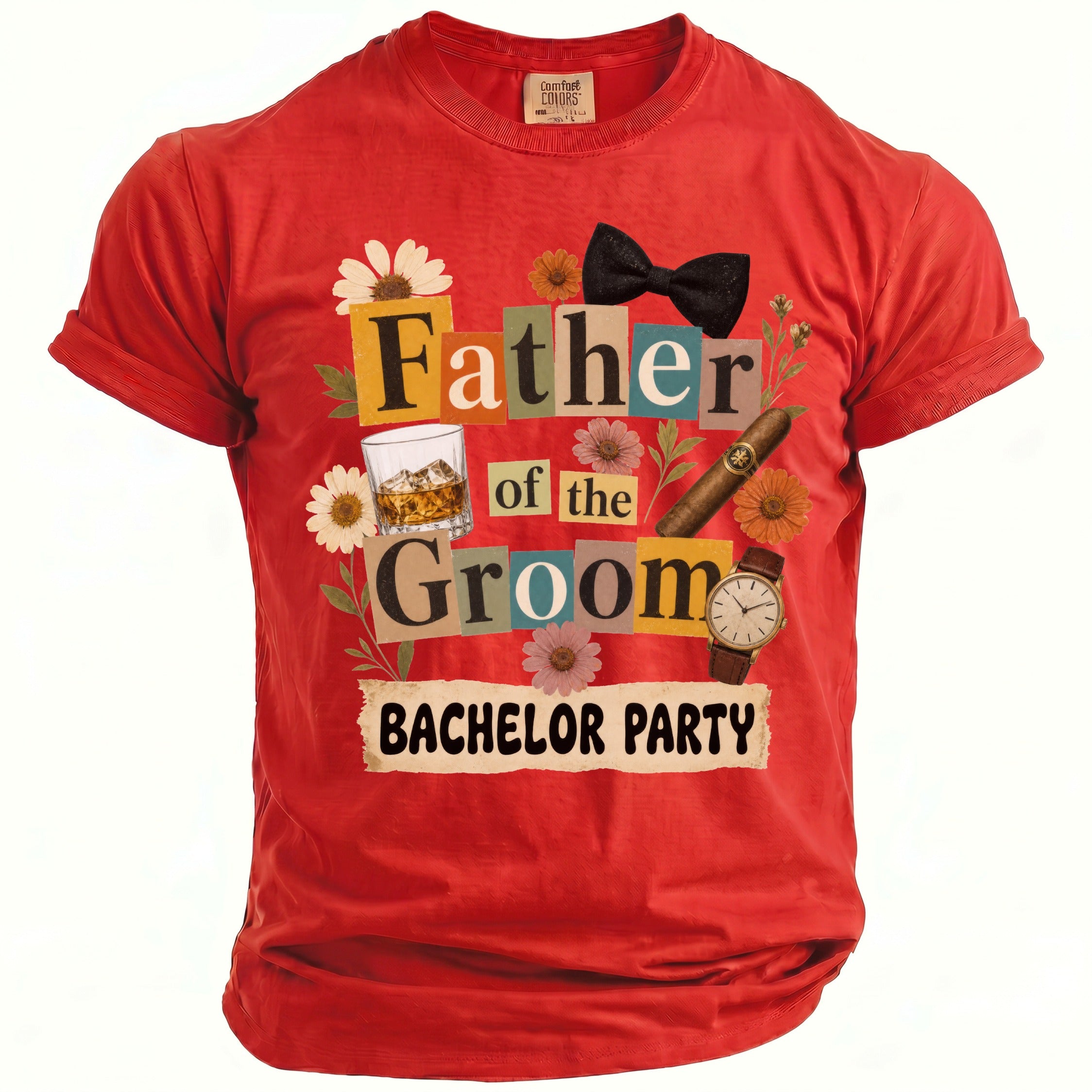 Father of Groom T-Shirt - Midnight Gents