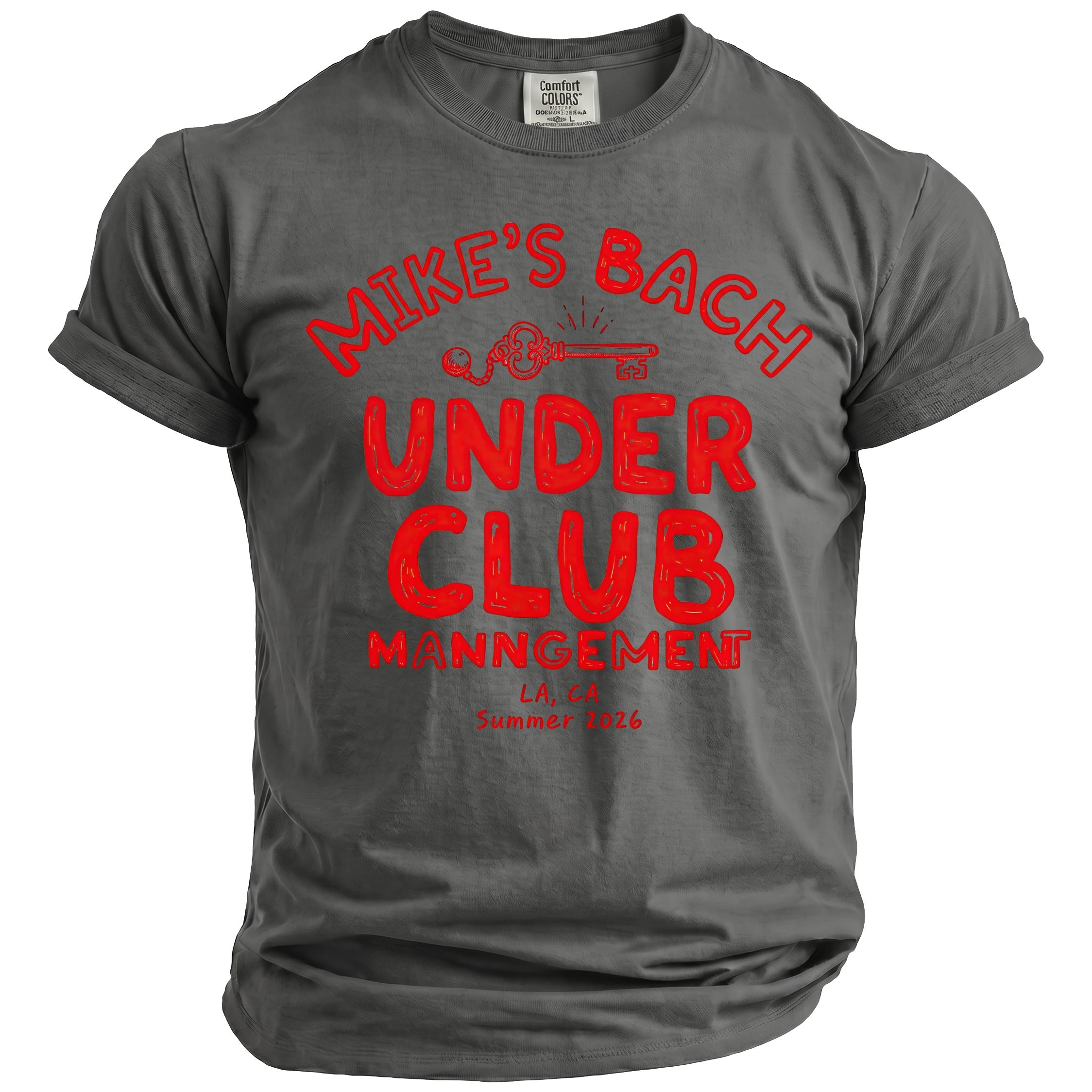 Comfort Colors gray t-shirt with