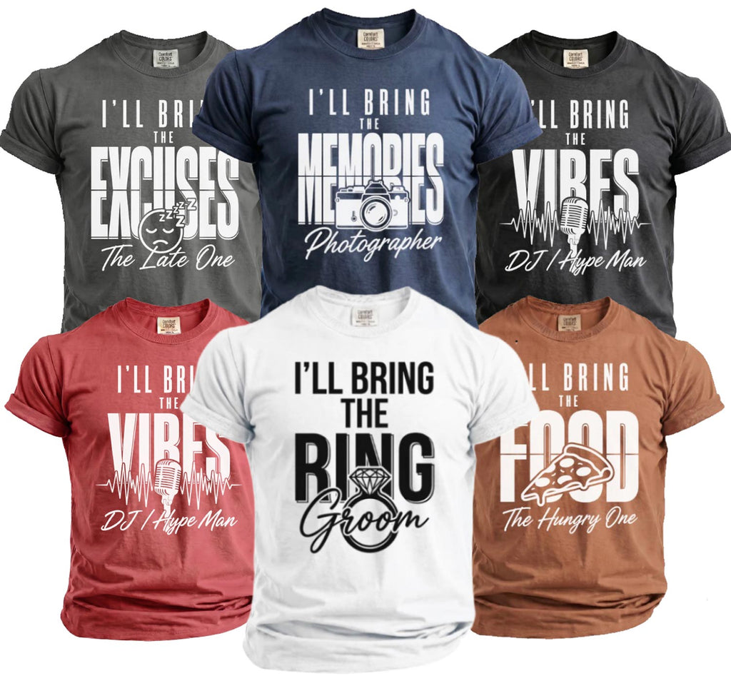 I'll Bring The Vibes DJ Hype Man T-Shirt