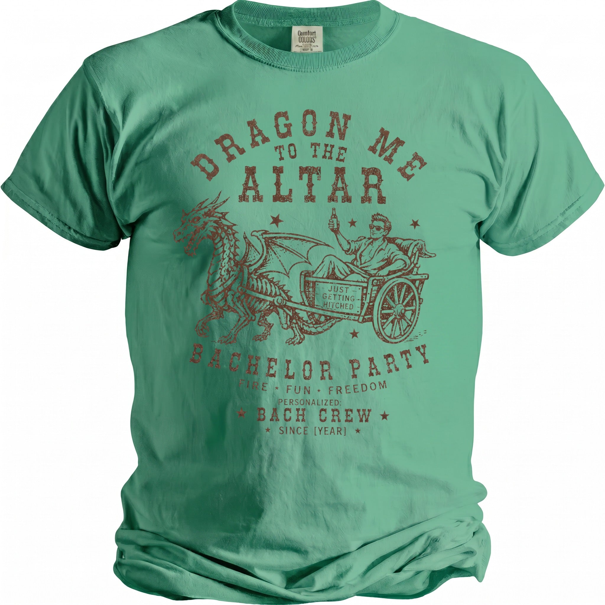 Dragon Altar Bachelor Party Tee - Midnight Gents