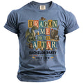 Dragon Altar Bachelor Party Tee - Midnight Gents