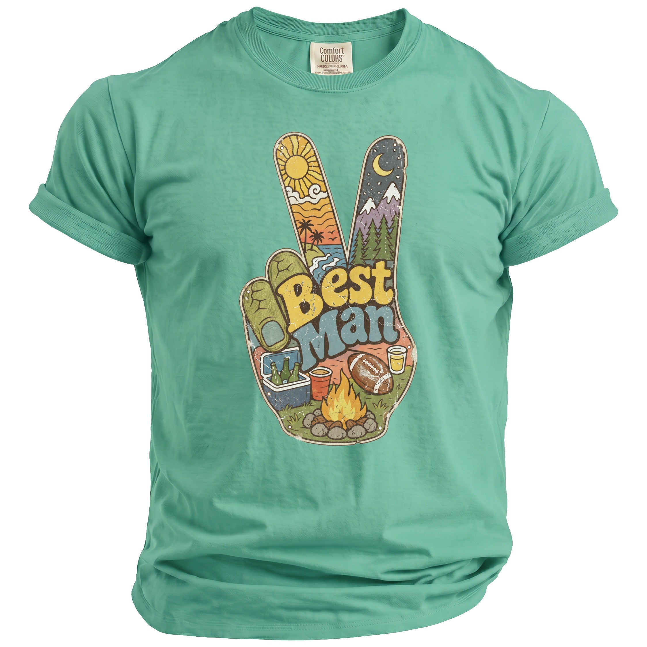 Best Man Bachelor Party Tee - Midnight Gents