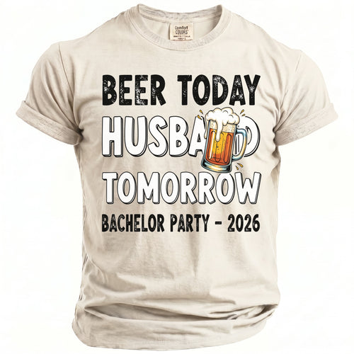 Beer Today Husband T-Shirt - Midnight Gents