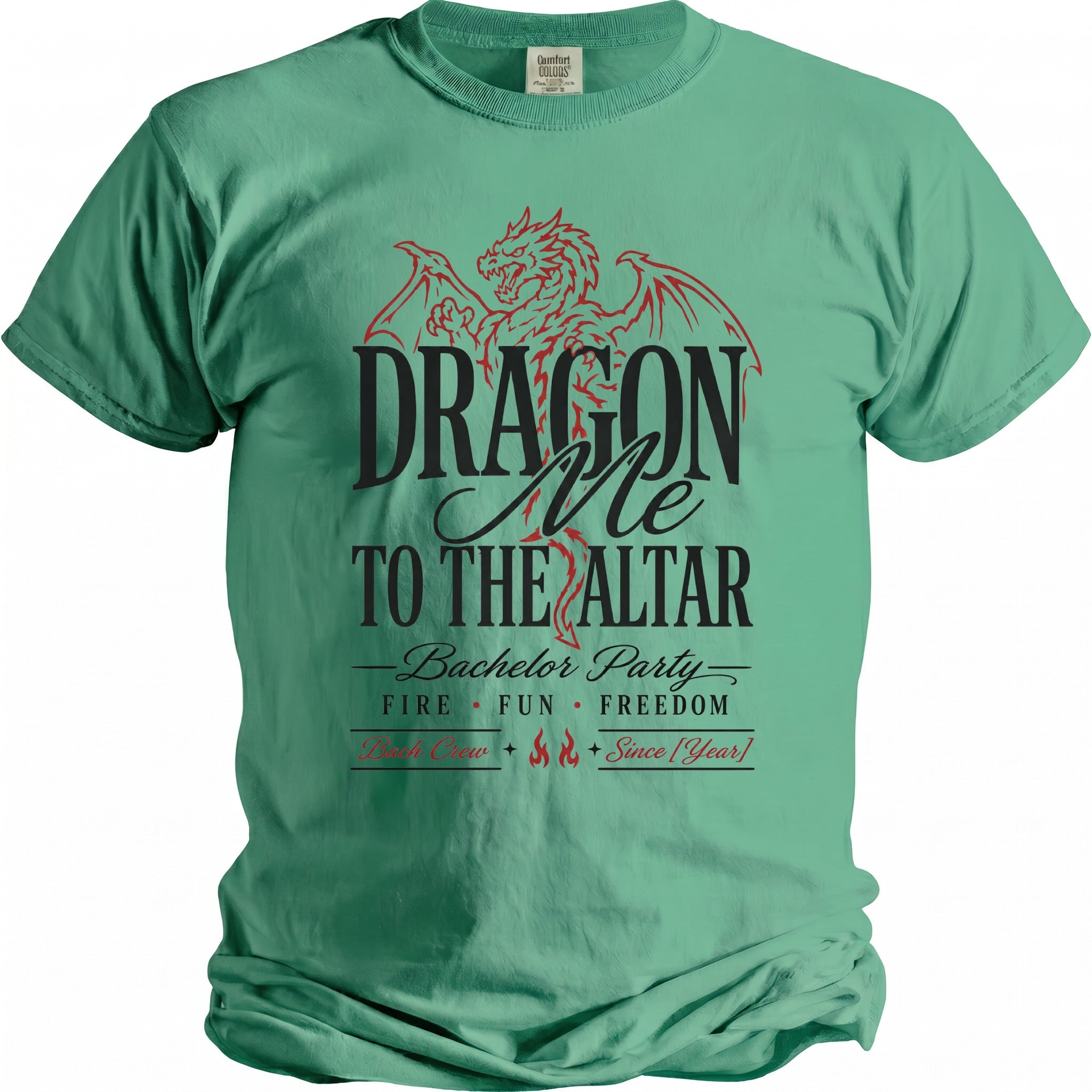 Dragon Altar Bachelor T-Shirt - Midnight Gents