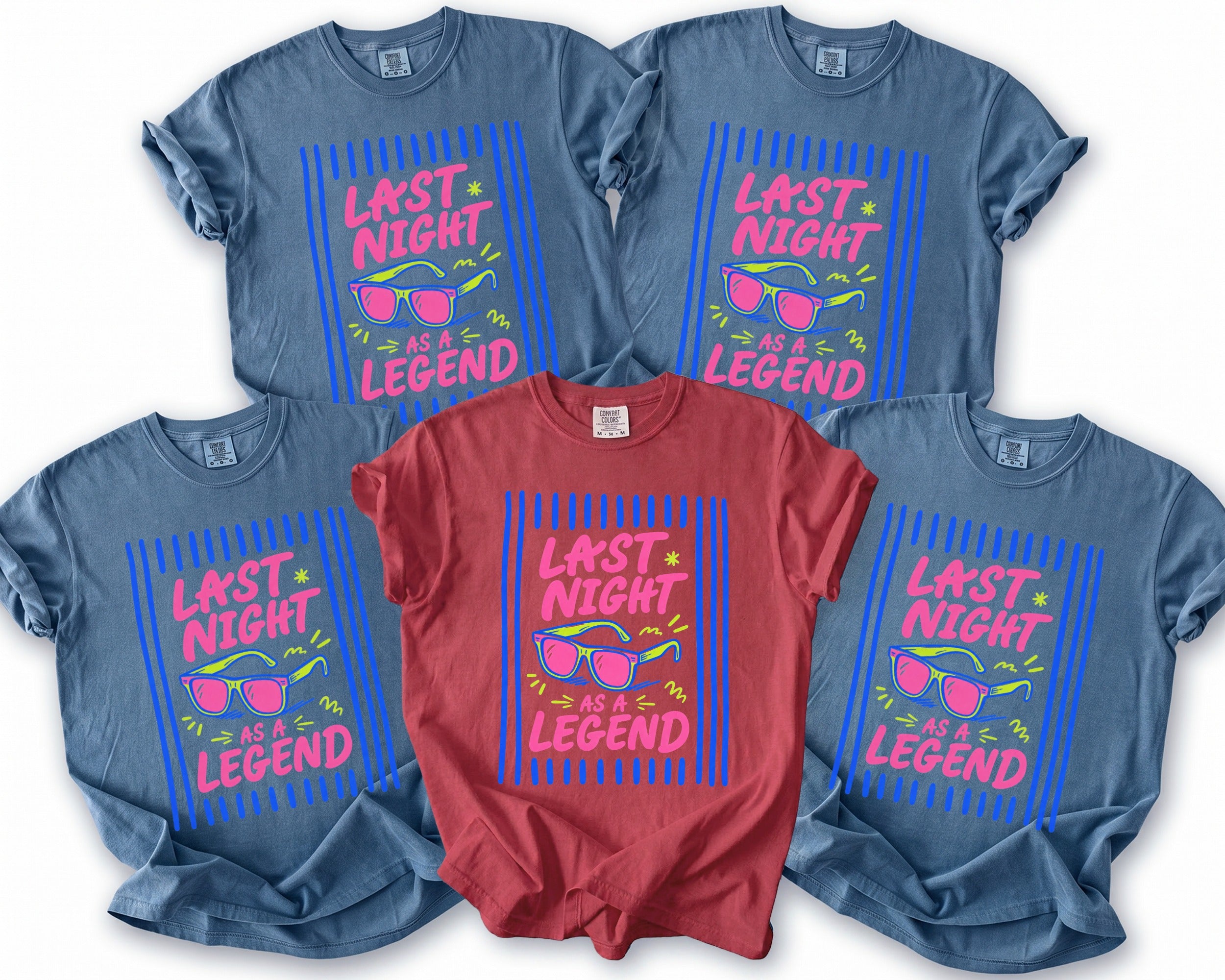 Party Legend Bachelor T-Shirt - Midnight Gents