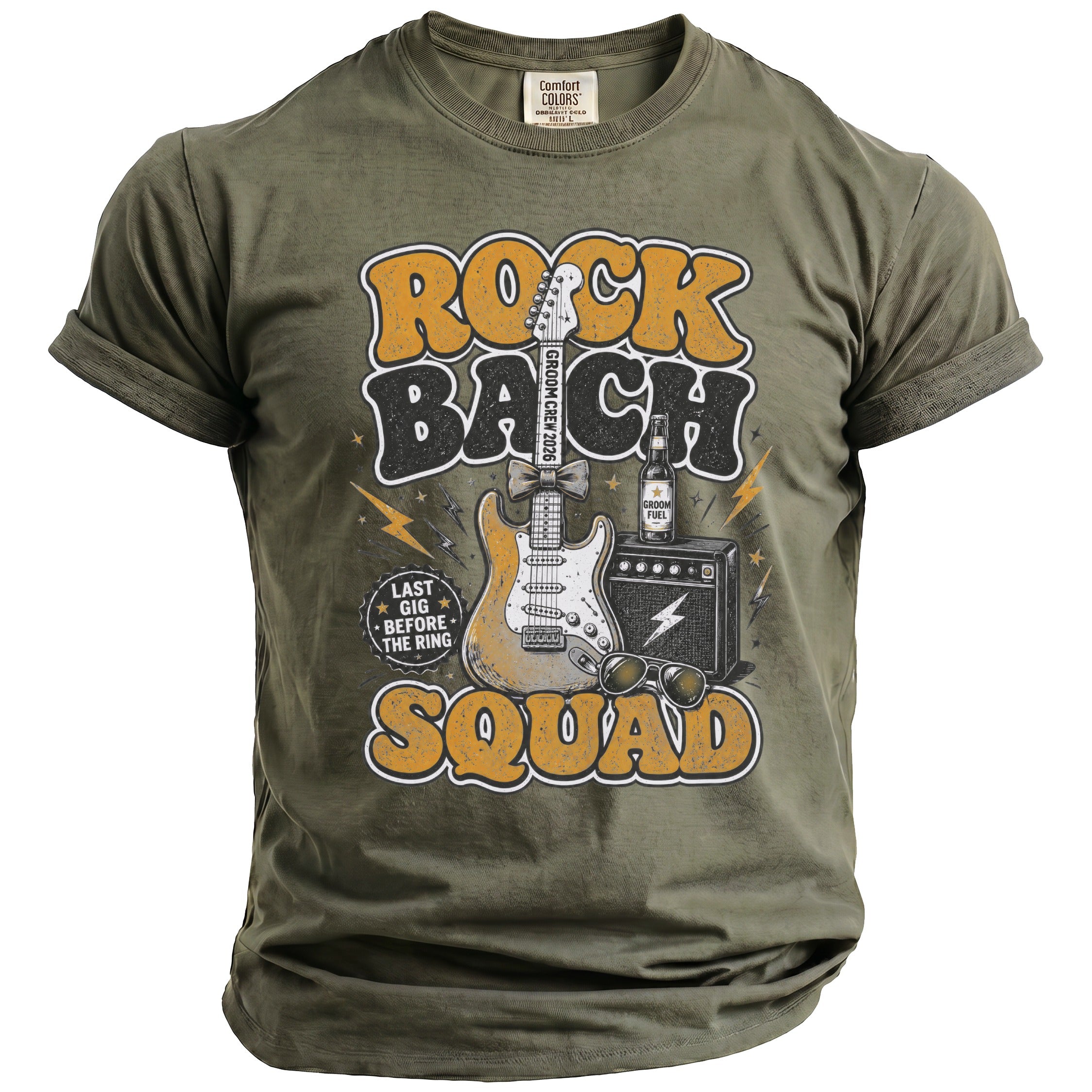 Rock Bach Squad T-Shirt - Midnight Gents