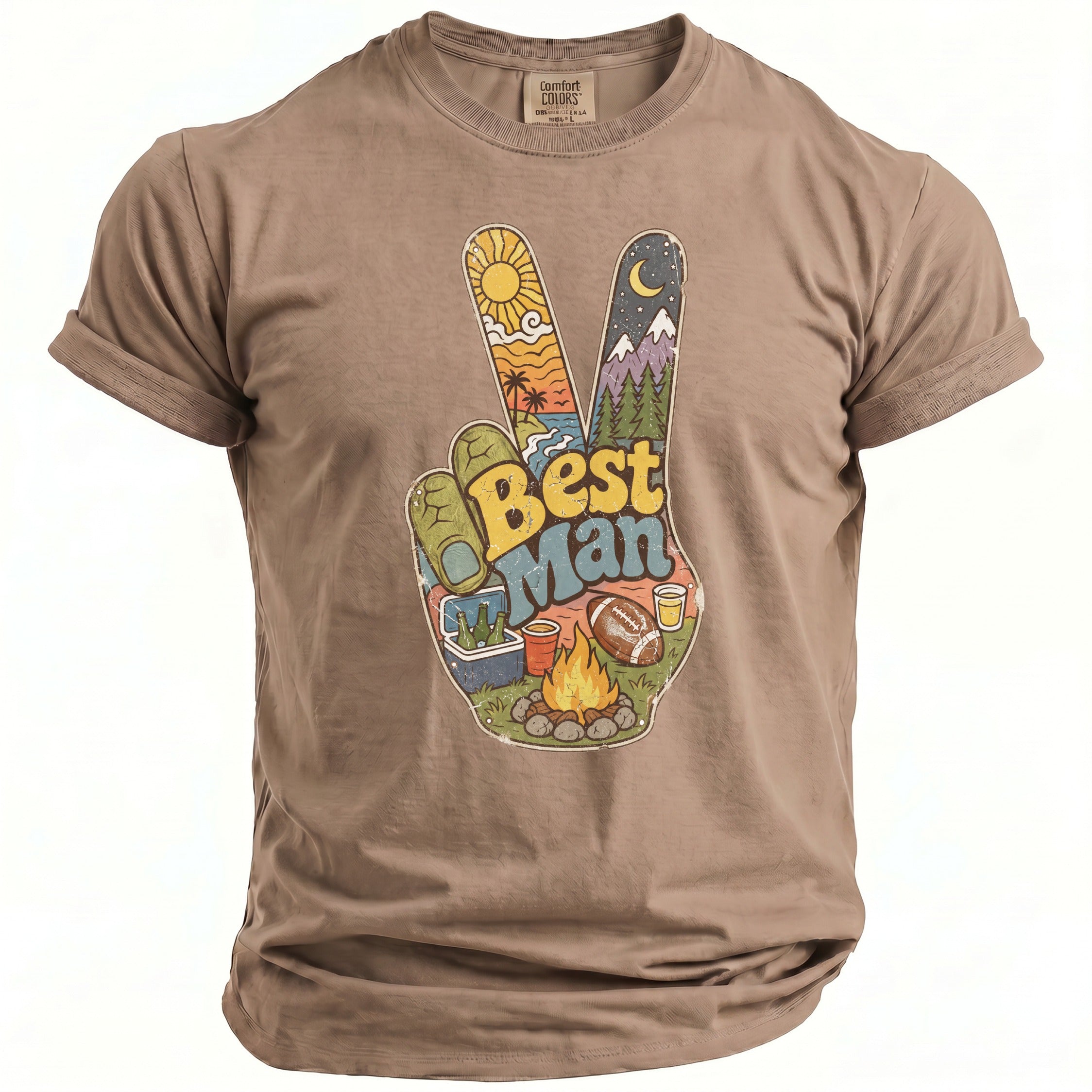 Best Man Bachelor Party Tee - Midnight Gents