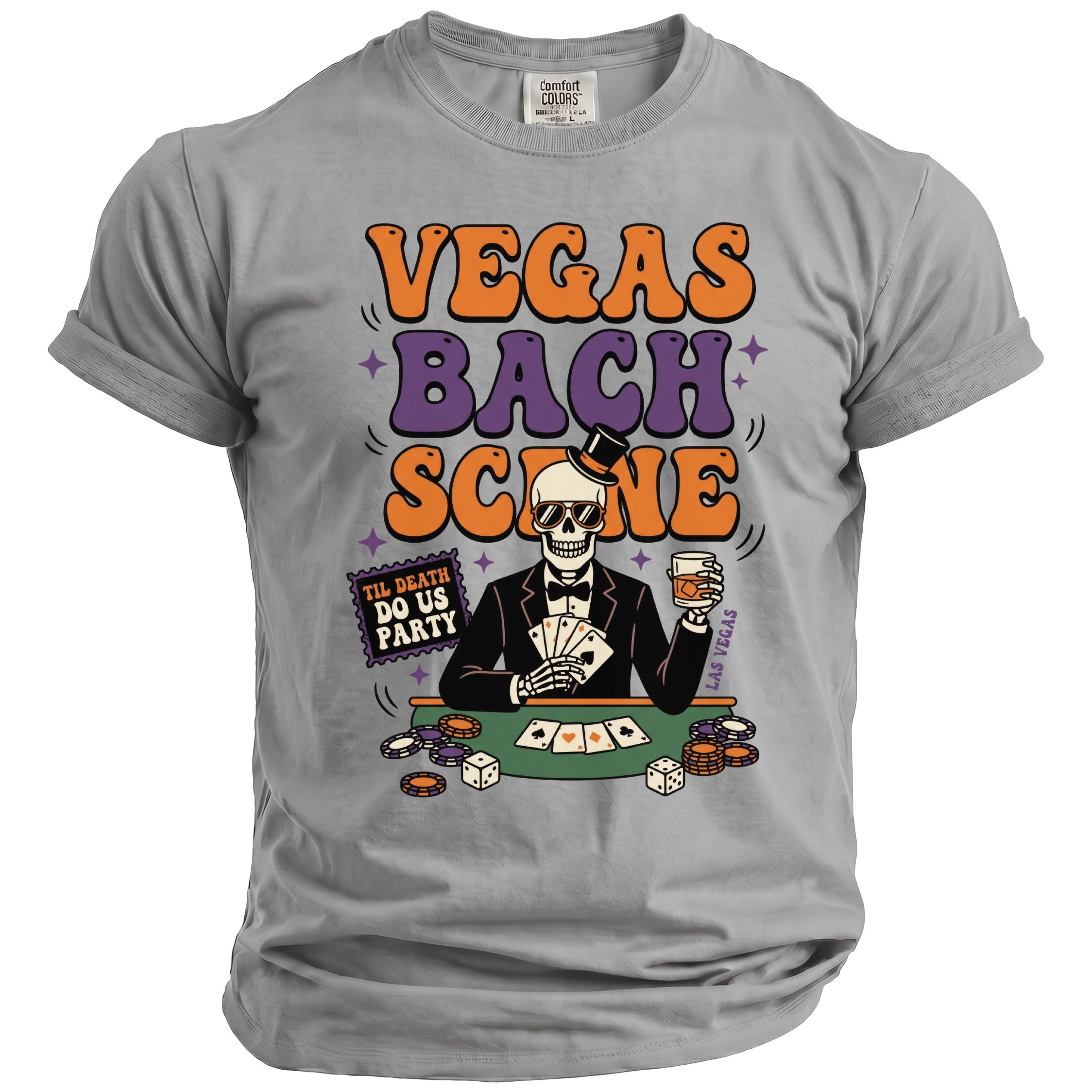 Vegas Bachelor Scene T-Shirt - Midnight Gents