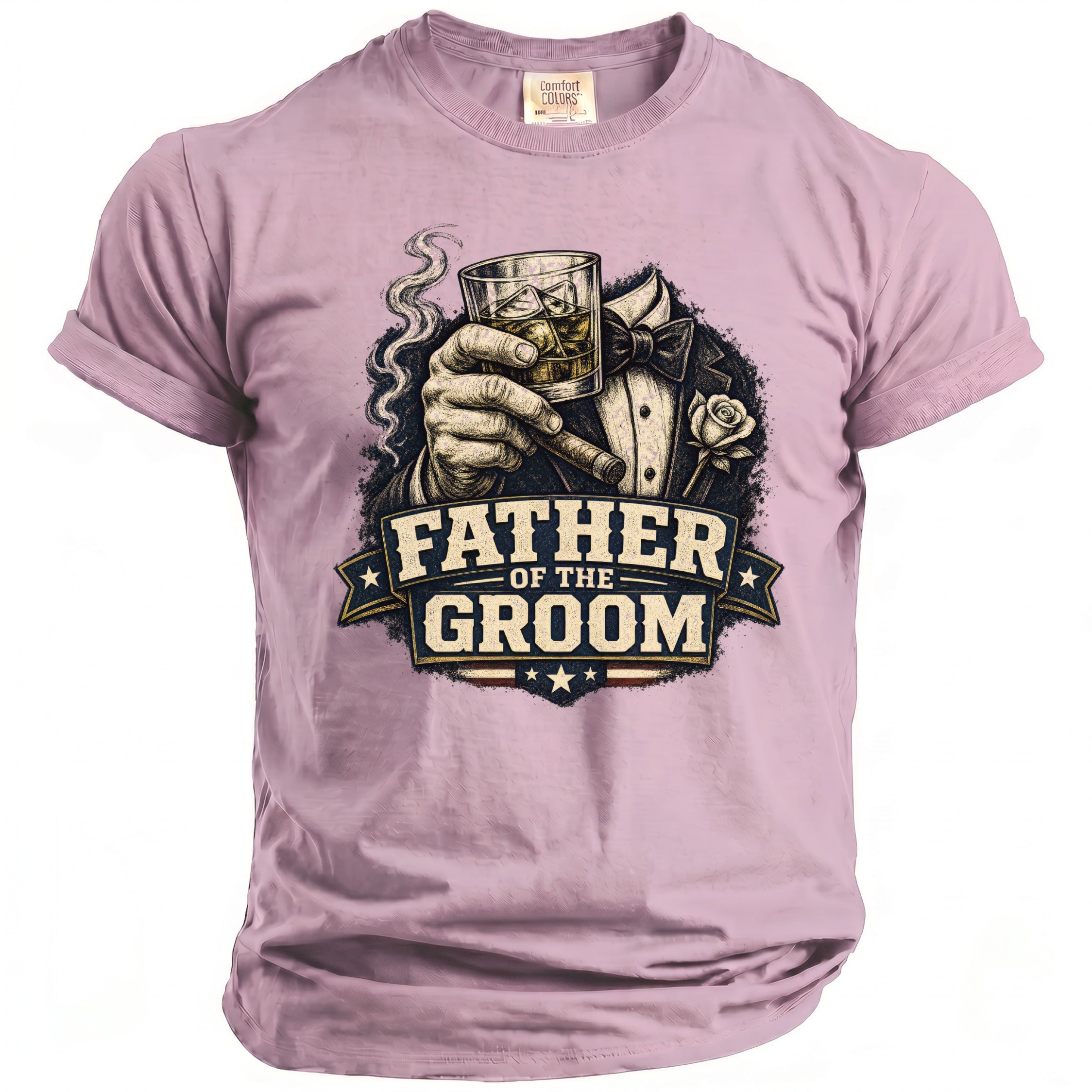 Groom's Father Party T-Shirt - Midnight Gents