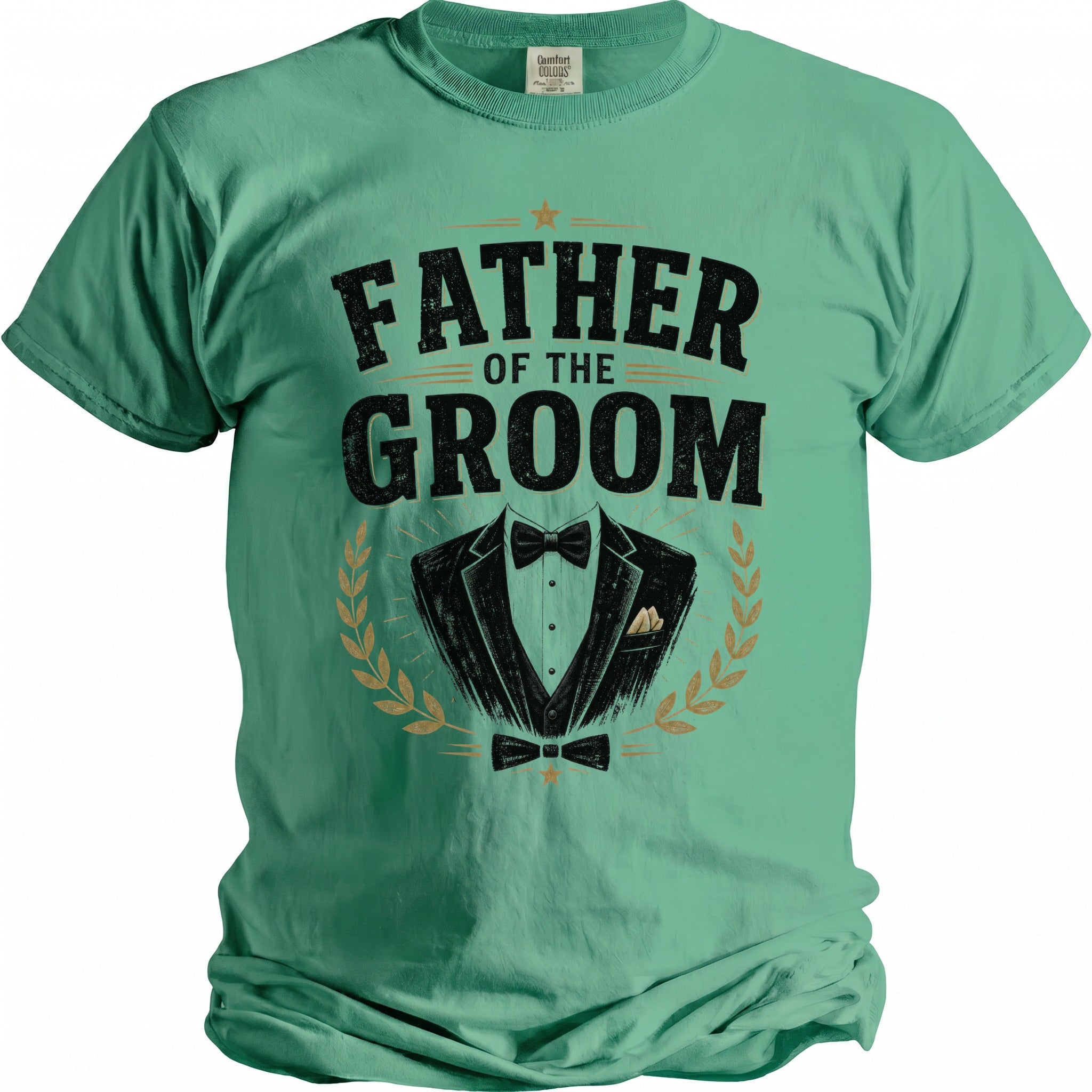 Father Groom Suit T-Shirt - Midnight Gents