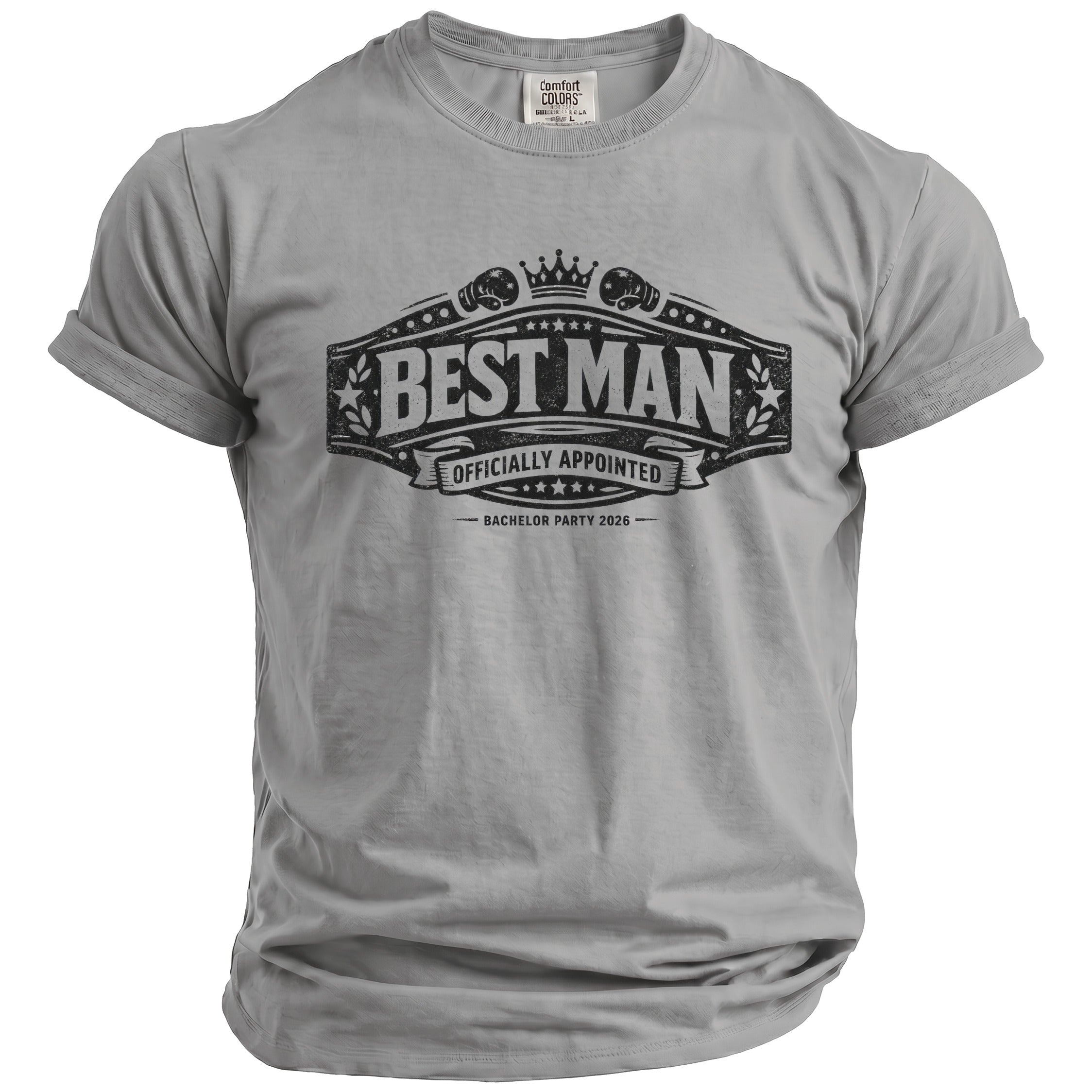 Best Man Bachelor T-Shirt - Midnight Gents