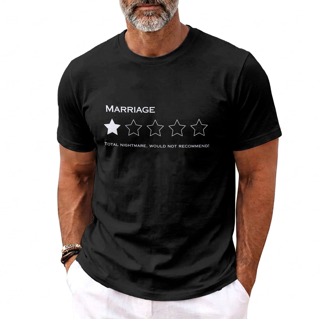 Bad Review T-Shirt - Midnight Gents