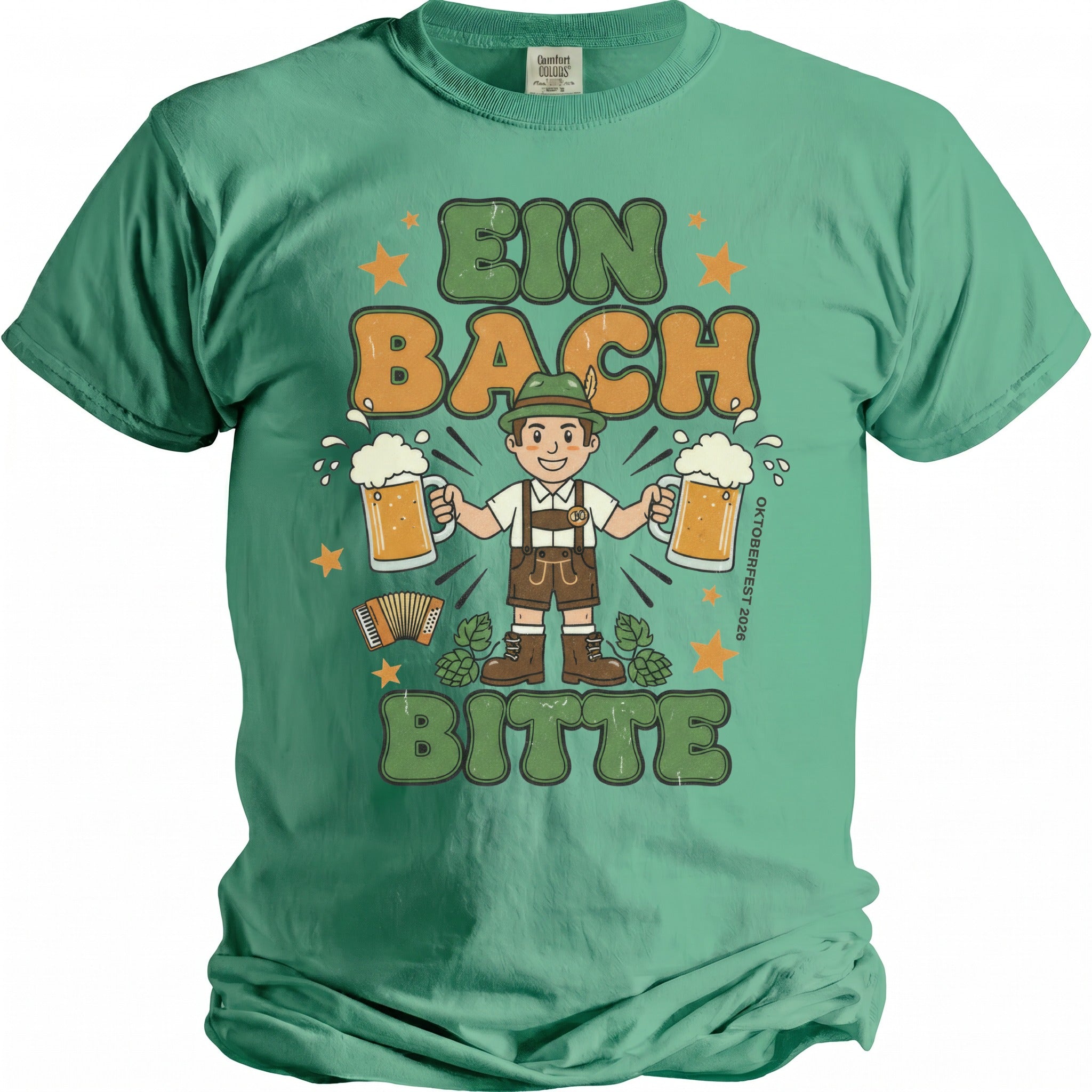 Retro Oktoberfest Beer T-Shirt - Midnight Gents