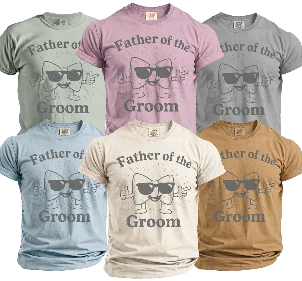 Father of Groom T-Shirt - Midnight Gents