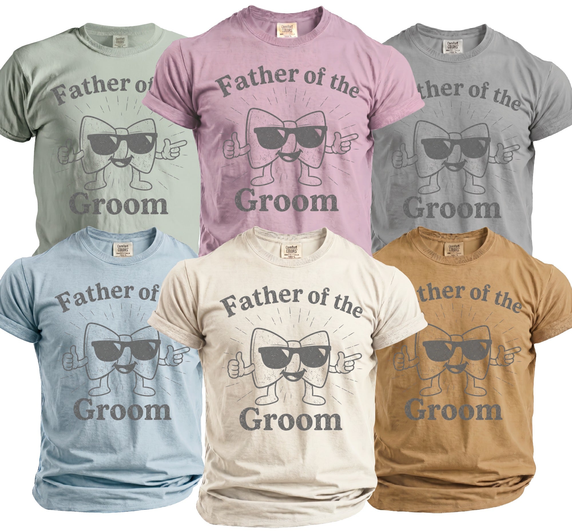 Father of Groom T-Shirt - Midnight Gents