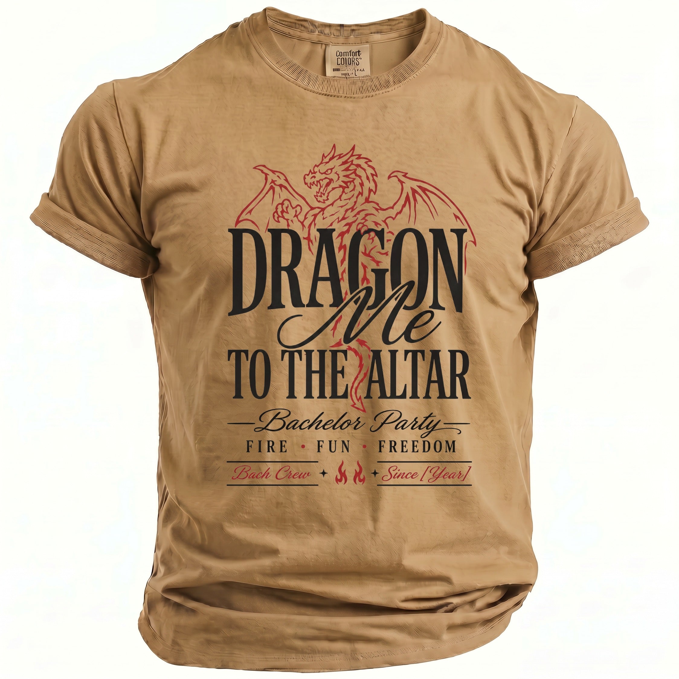 Dragon Altar Bachelor T-Shirt - Midnight Gents