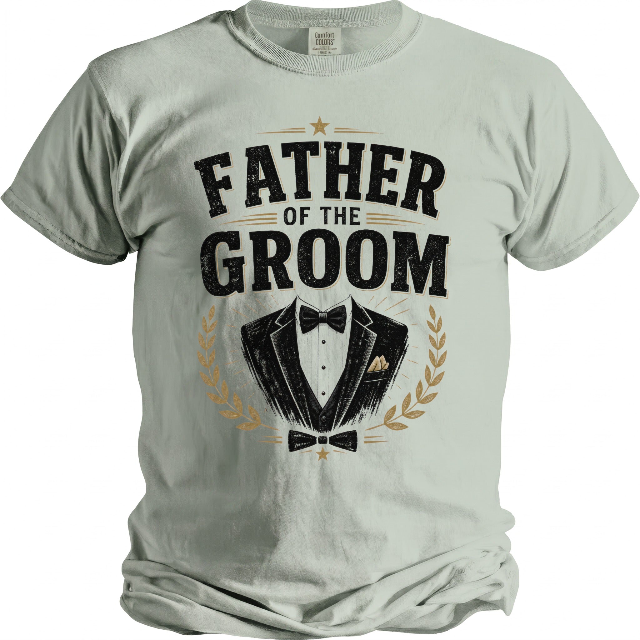 Father Groom Suit T-Shirt - Midnight Gents