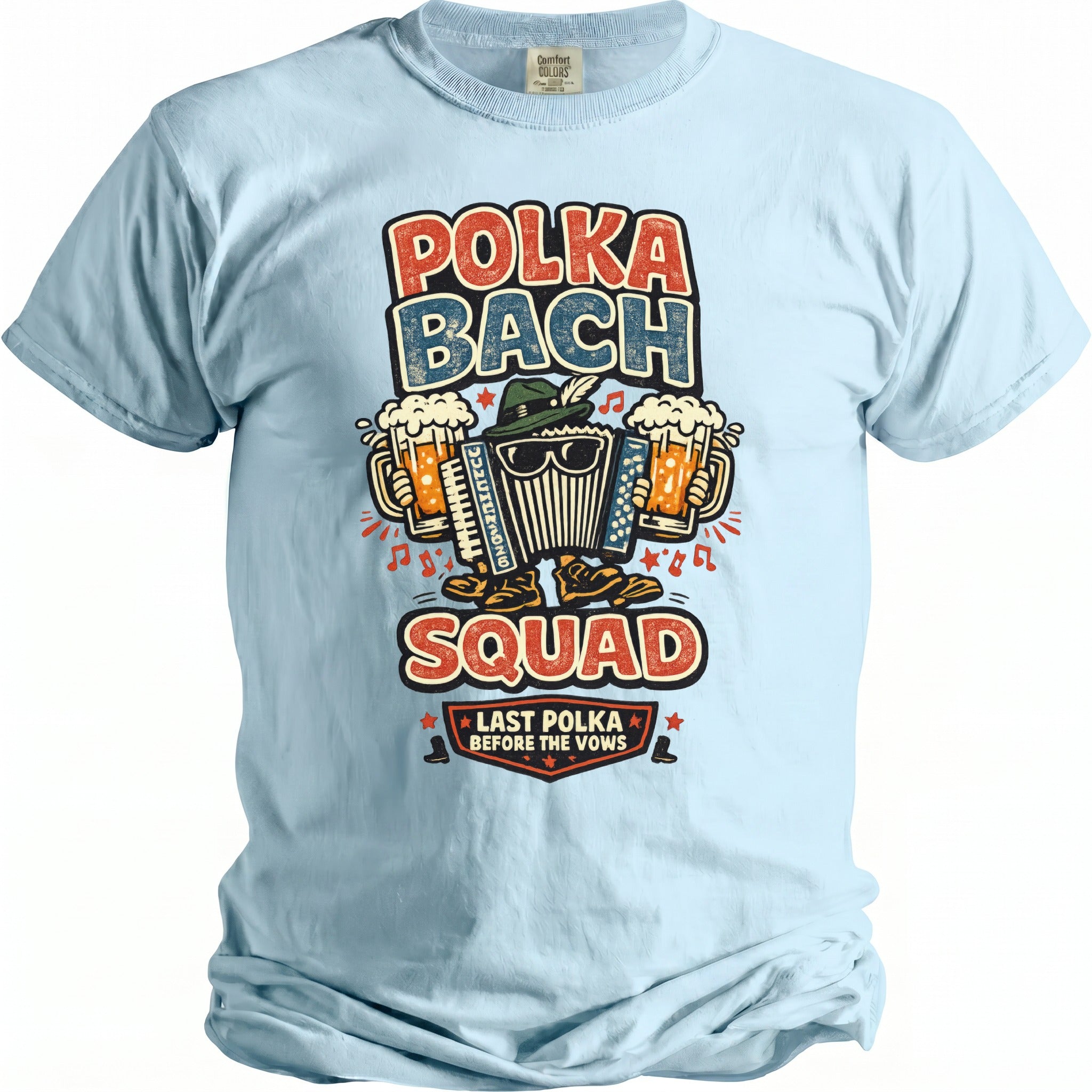 Polka Bach Squad T-Shirt - Midnight Gents