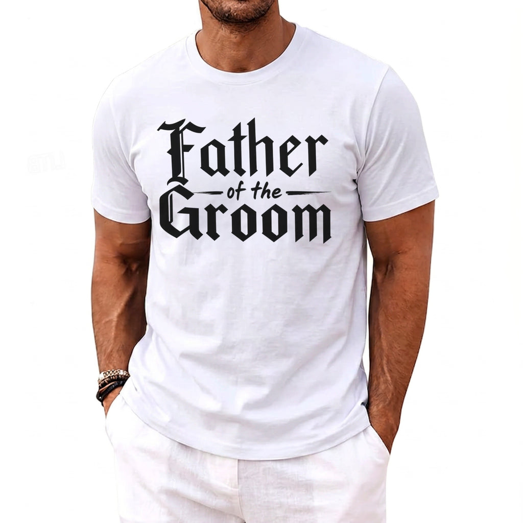 Father of the Groom T-Shirt - Midnight Gents