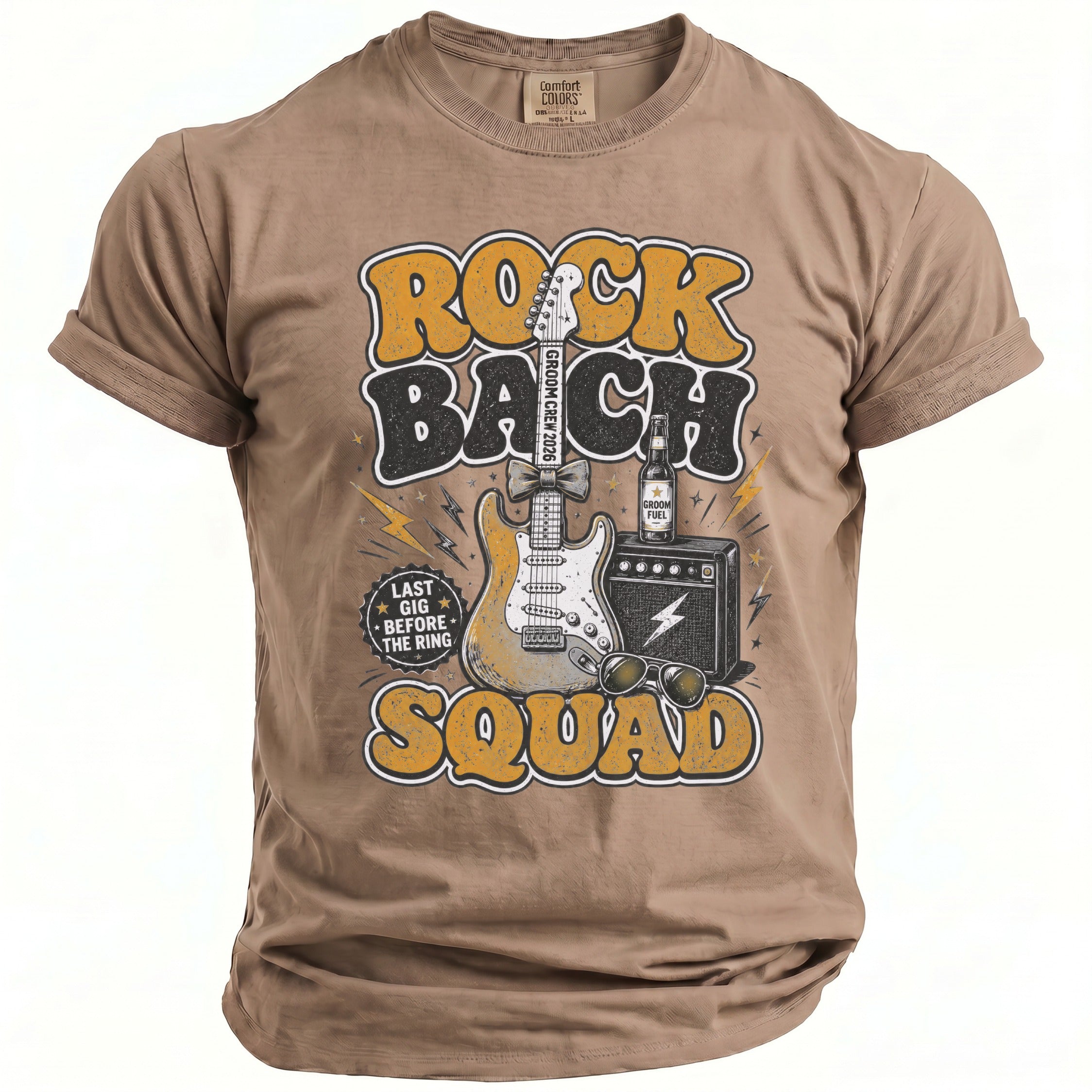Rock Bach Squad T-Shirt - Midnight Gents