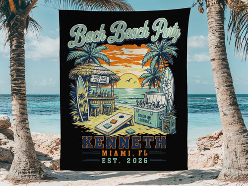 Beach Vibes Tapestry - Midnight Gents