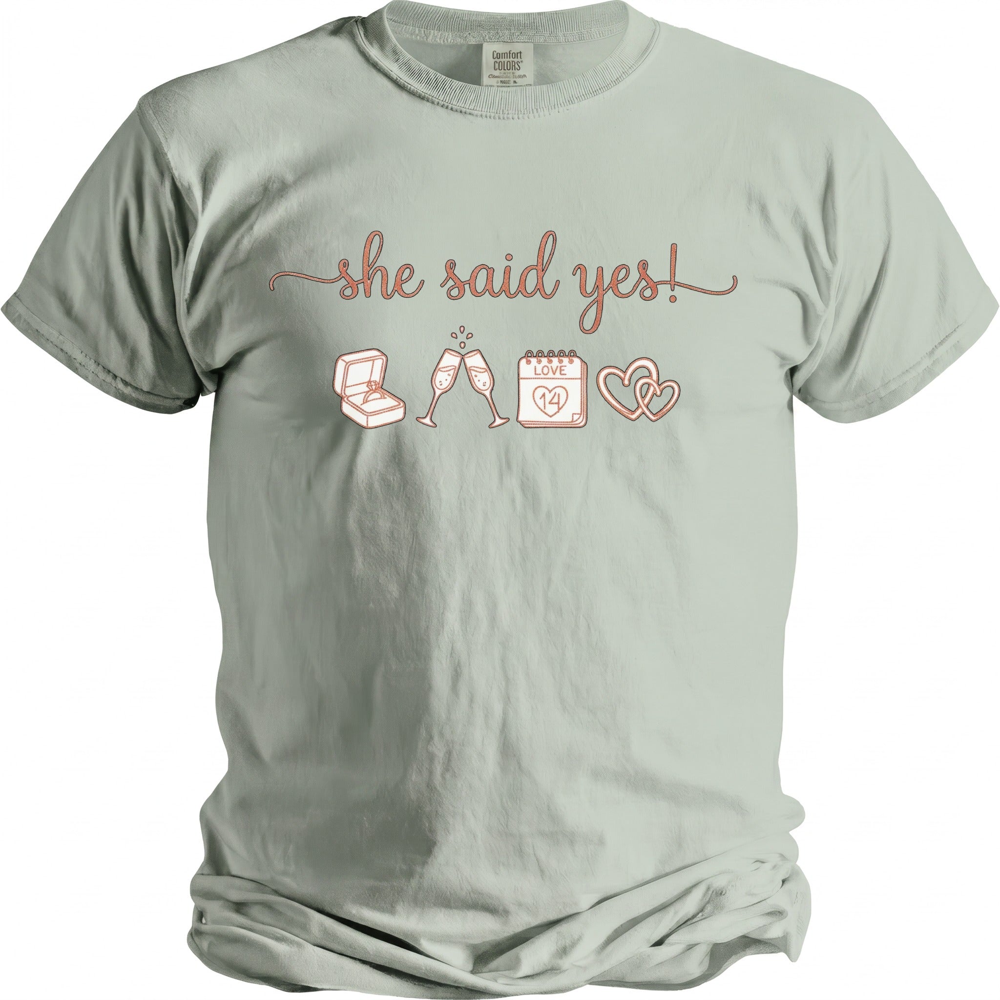 She Said Yes T-Shirt - Midnight Gents