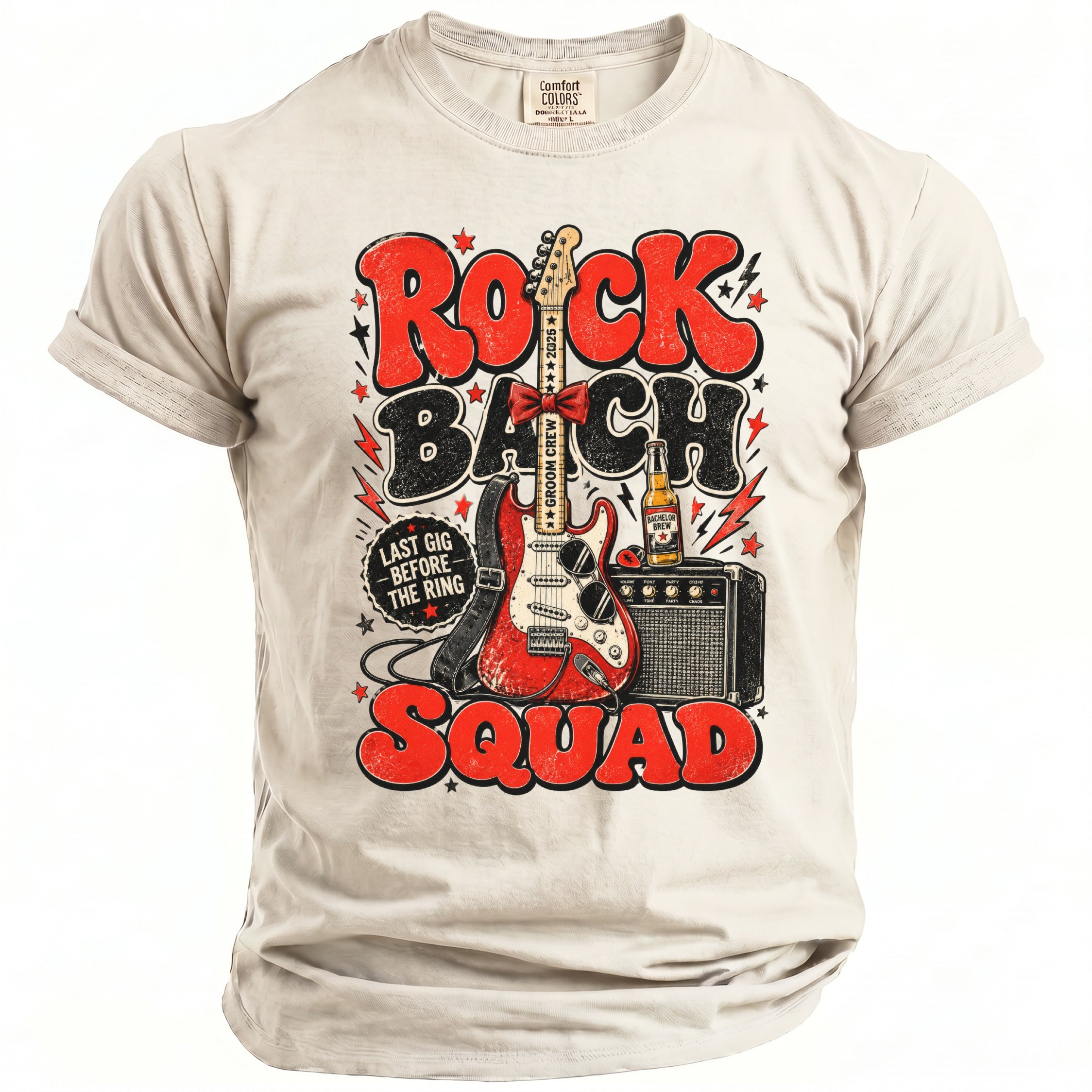 Rock Bach Squad Tee - Midnight Gents