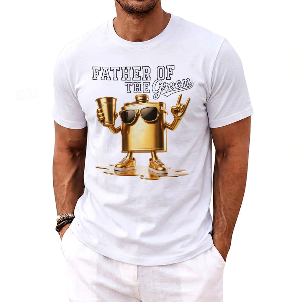 Groom's Father Party T-Shirt - Midnight Gents