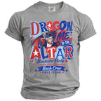 Grey t-shirt with "Dragon Me To The Altar Bach Crew Since [Year]" graphic.