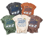 Five t-shirts featuring "Mike's Bach Summer 2026 Under New Management" graphic.