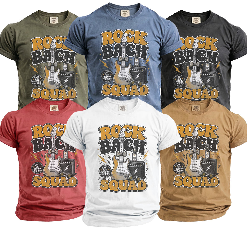 Rock Bach Squad T-Shirt - Midnight Gents