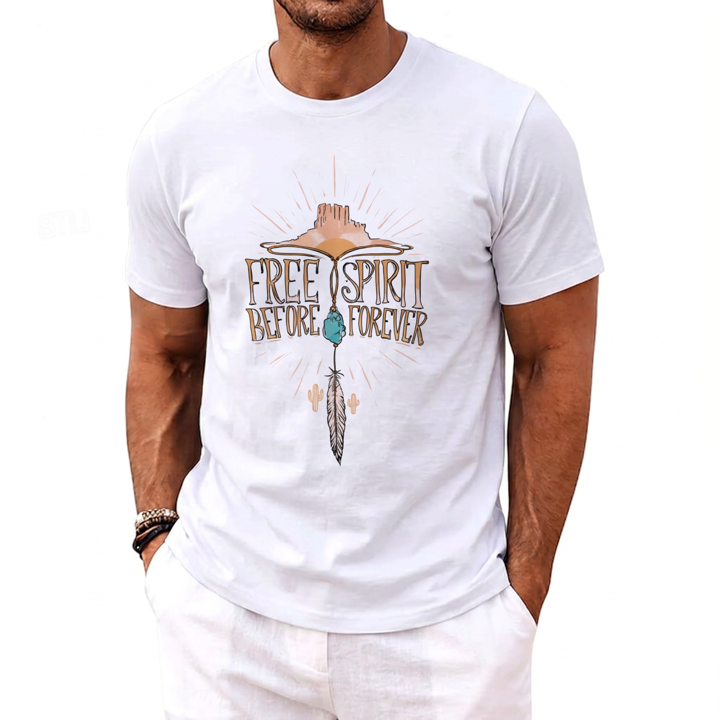 Free Spirit Forever T-Shirt - Midnight Gents