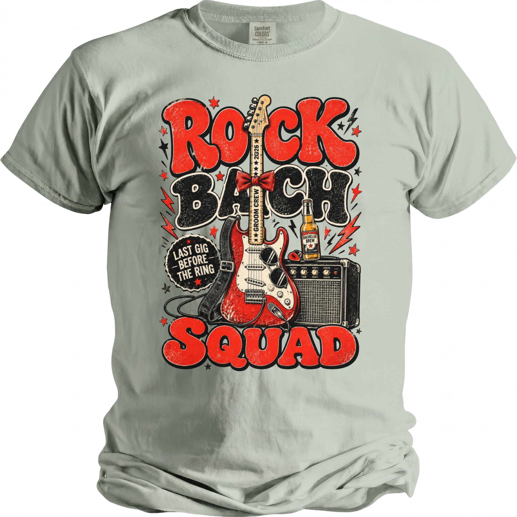 Rock Bach Squad Tee - Midnight Gents
