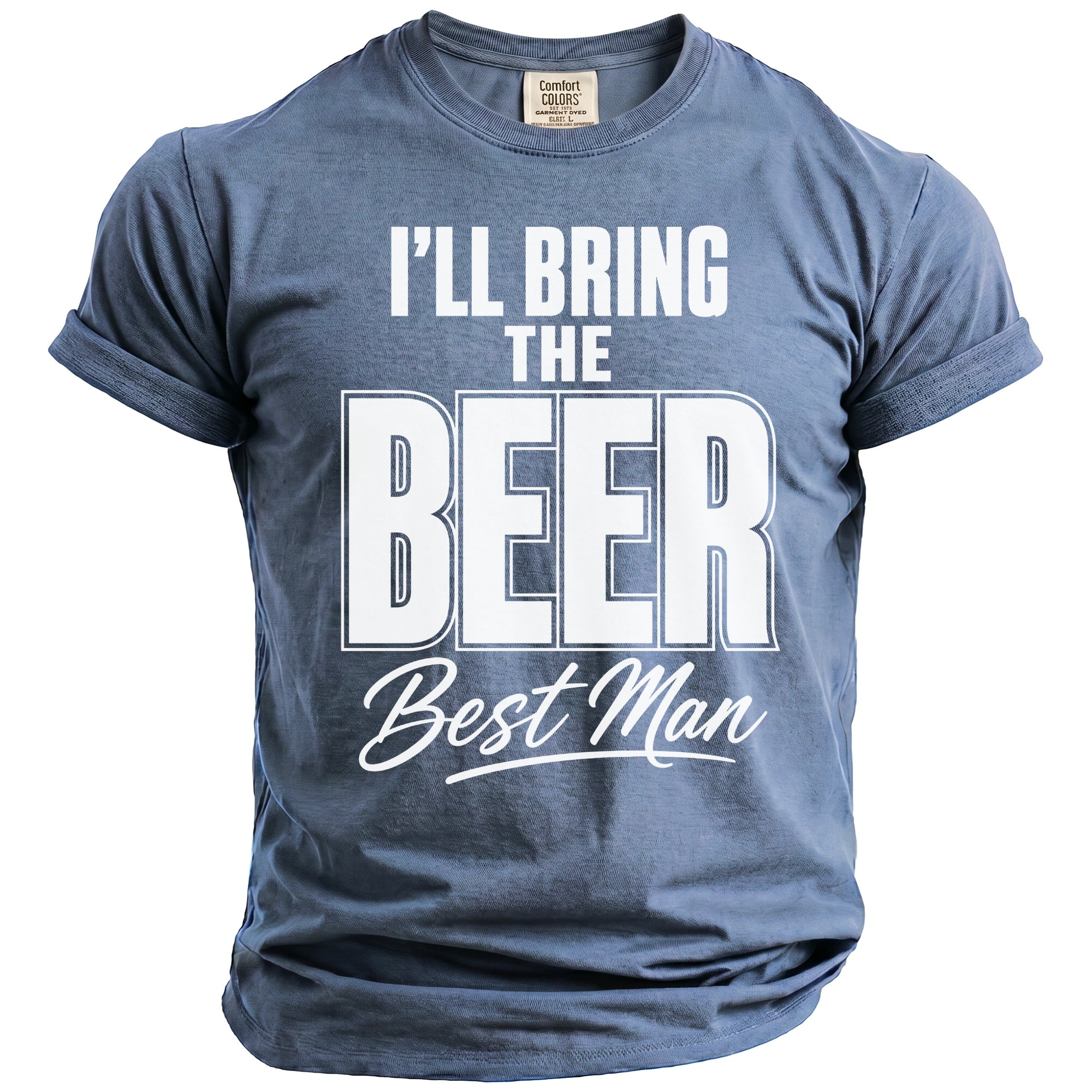 Blue t-shirt with