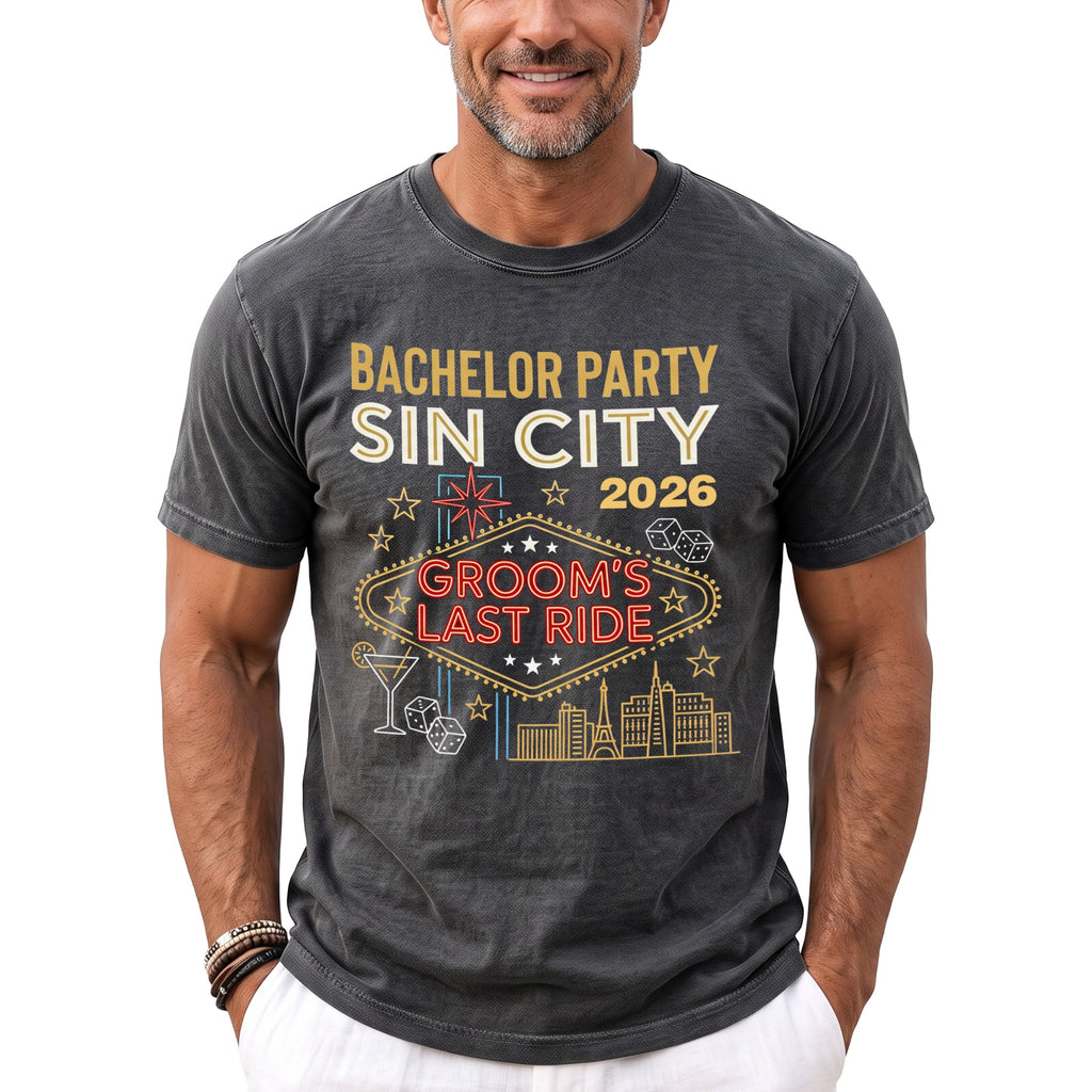 Sin City Party T-Shirt - Midnight Gents