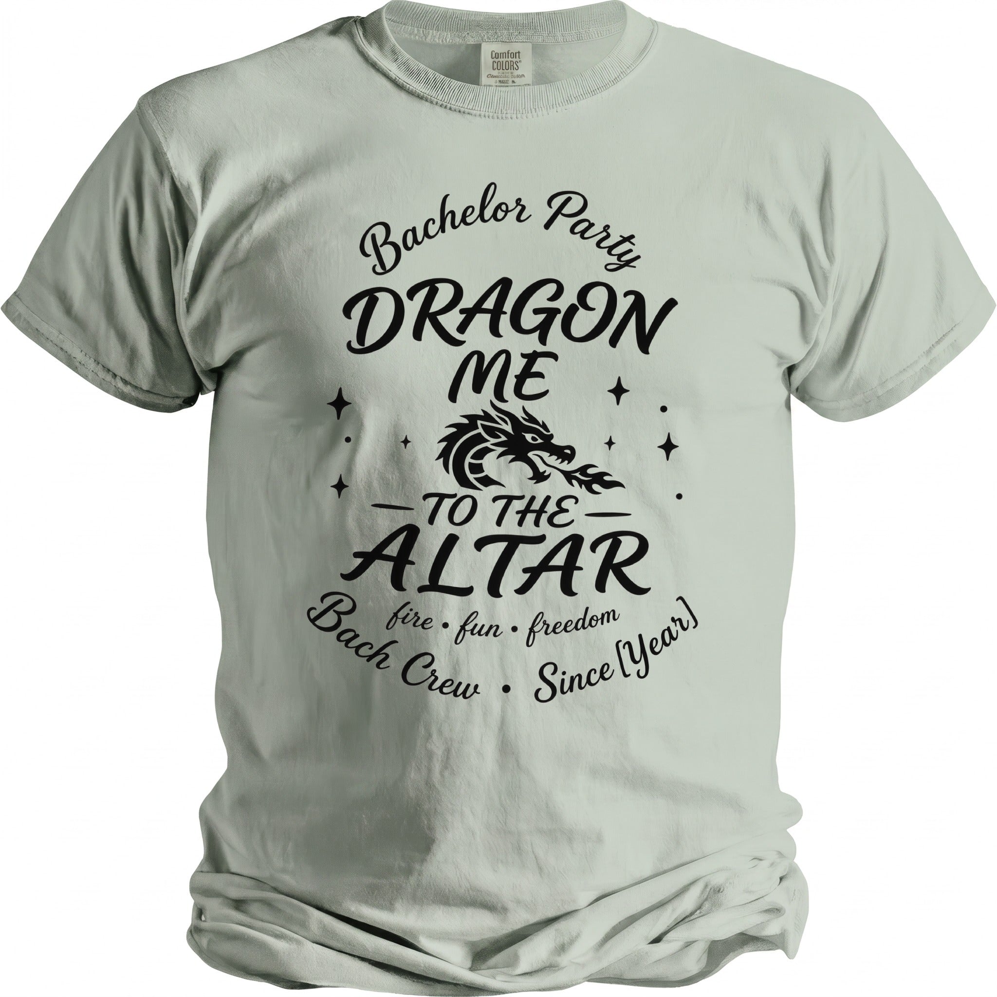 Dragon Bachelor Party T-Shirt - Midnight Gents