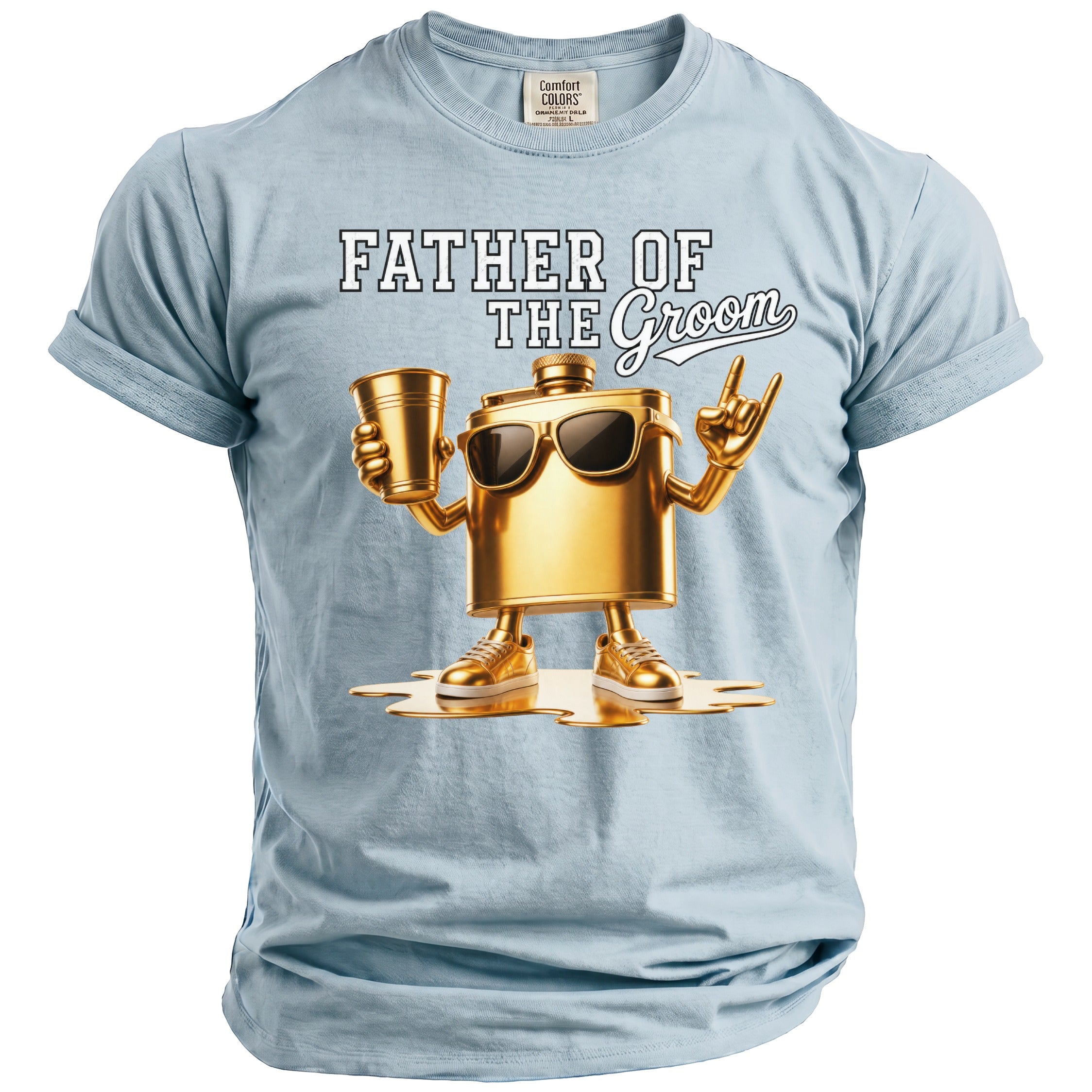 Groom's Father Party T-Shirt - Midnight Gents