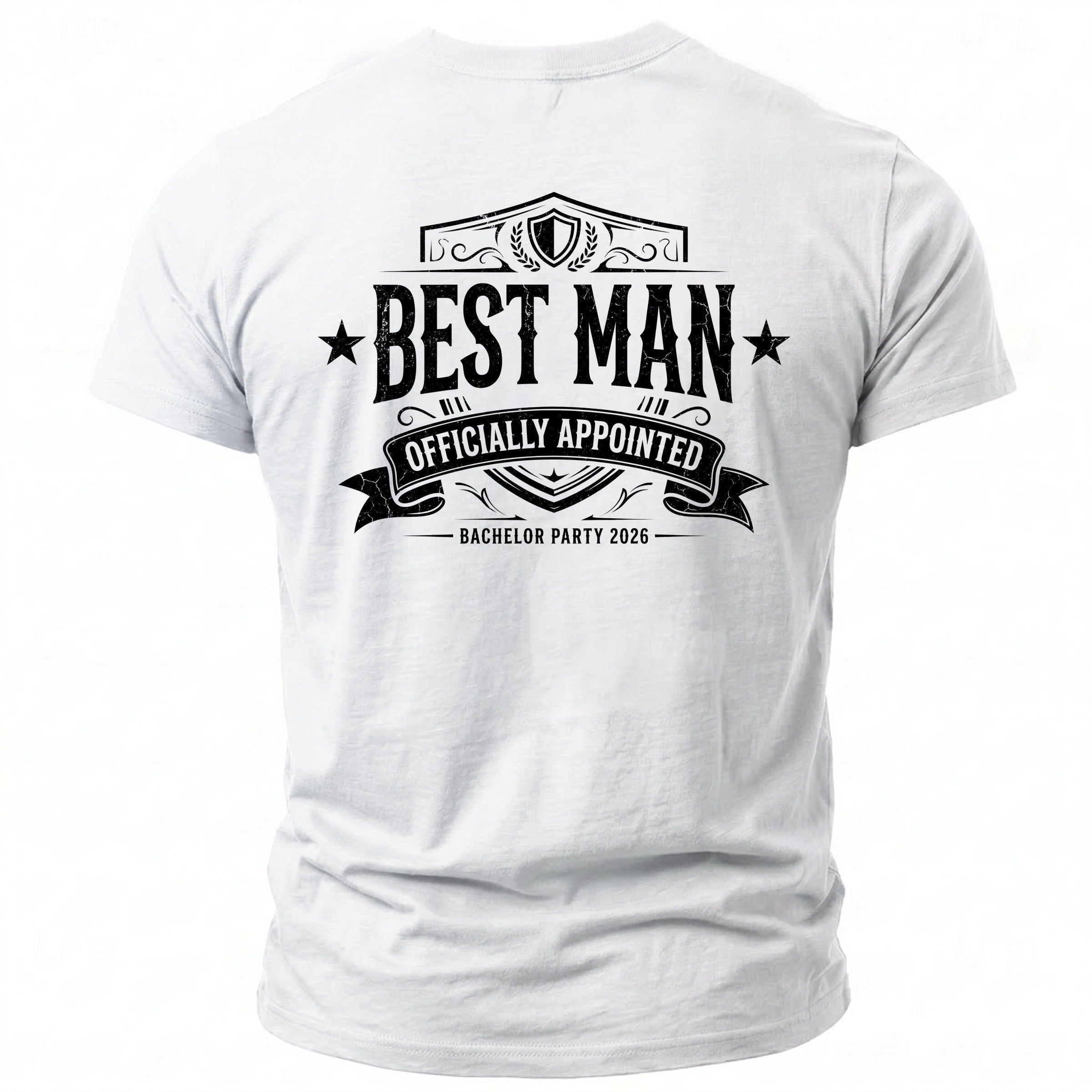Best Man Event T-Shirt - Midnight Gents